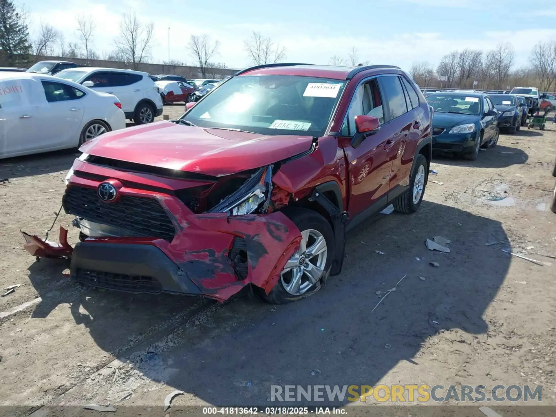 2 fotografías del automóvil dañado 2T3P1RFVXMW182553 TOYOTA RAV4 2021