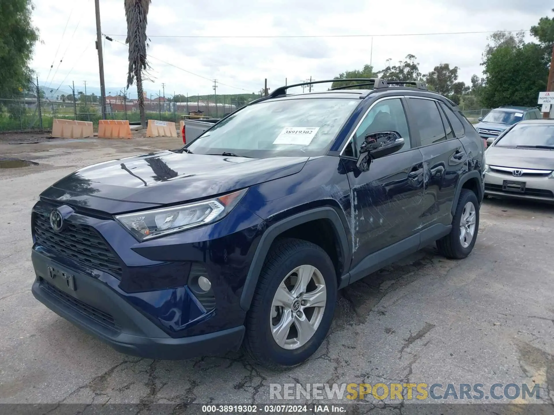 2 fotografías del automóvil dañado 2T3P1RFVXMW183959 TOYOTA RAV4 2021