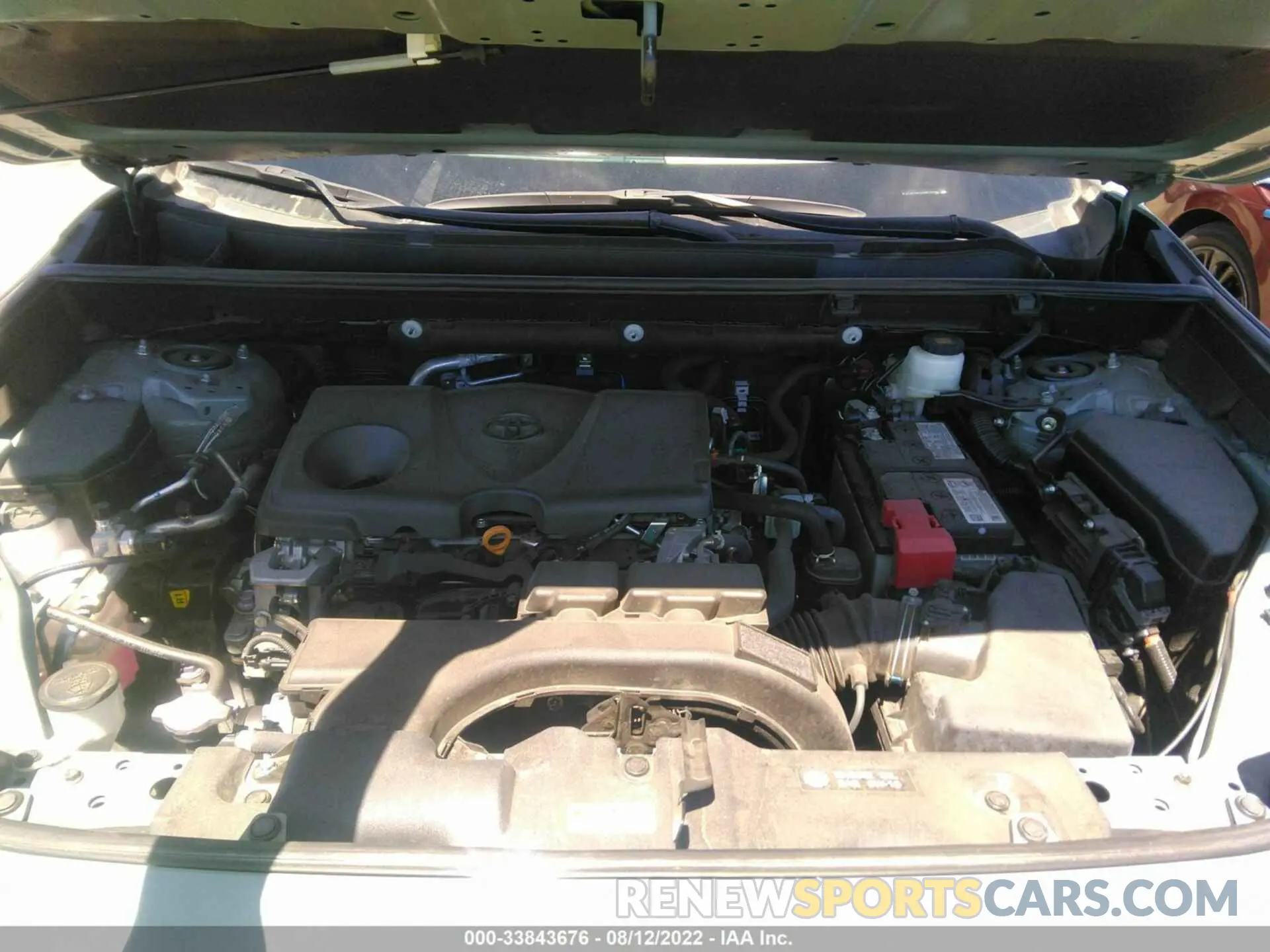 10 fotografías del automóvil dañado 2T3P1RFVXMW193021 TOYOTA RAV4 2021
