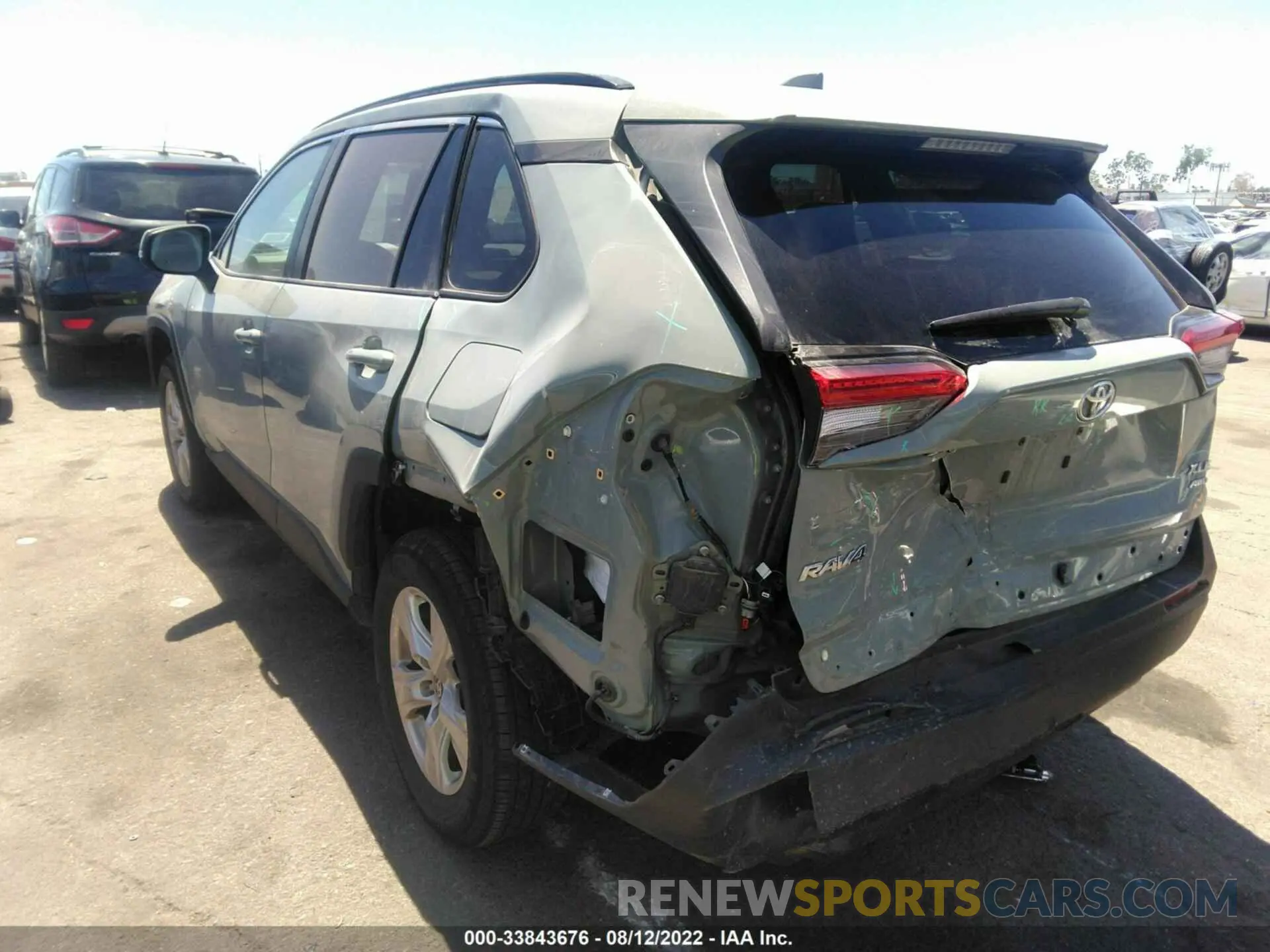 3 fotografías del automóvil dañado 2T3P1RFVXMW193021 TOYOTA RAV4 2021