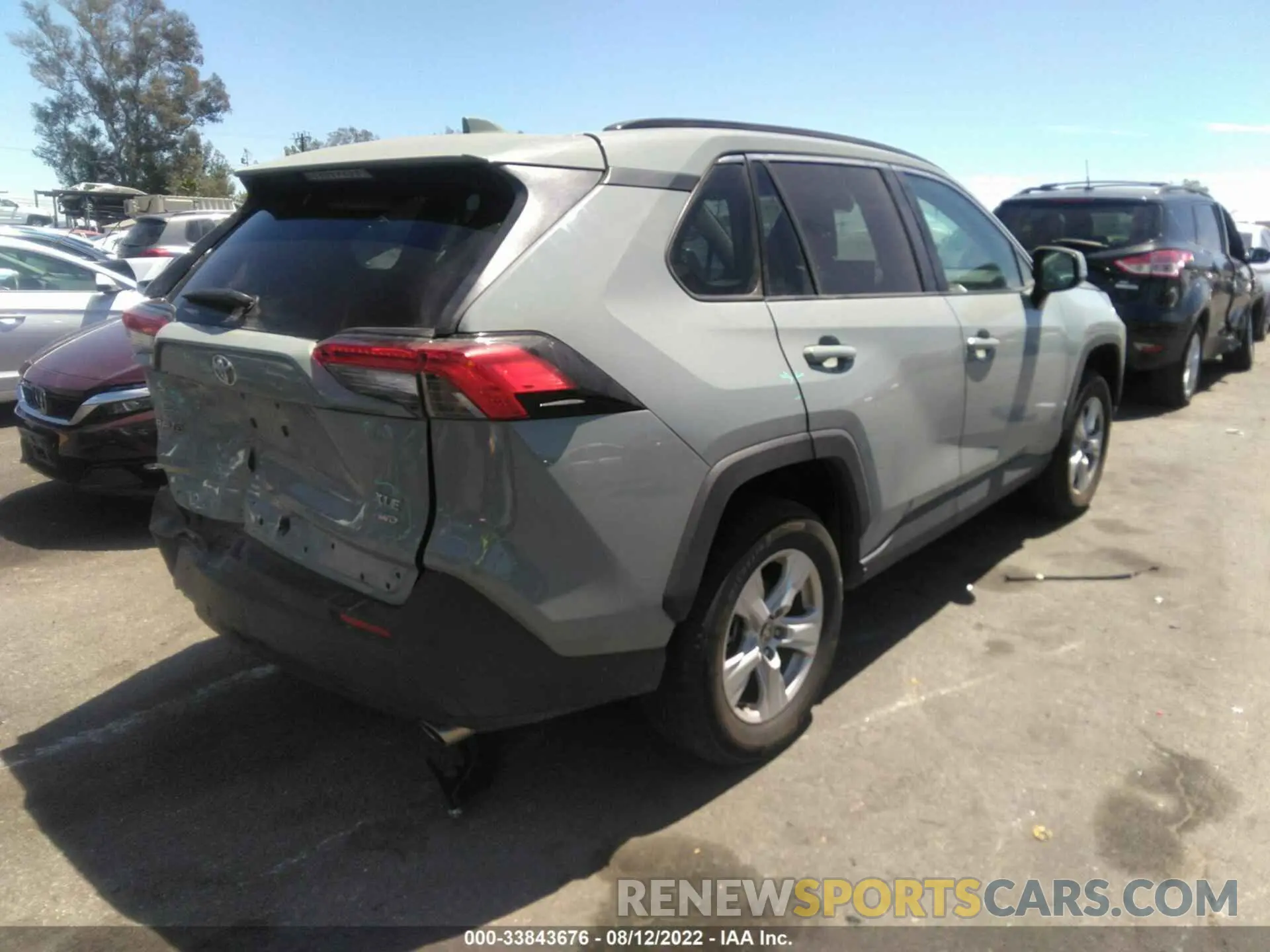 4 fotografías del automóvil dañado 2T3P1RFVXMW193021 TOYOTA RAV4 2021