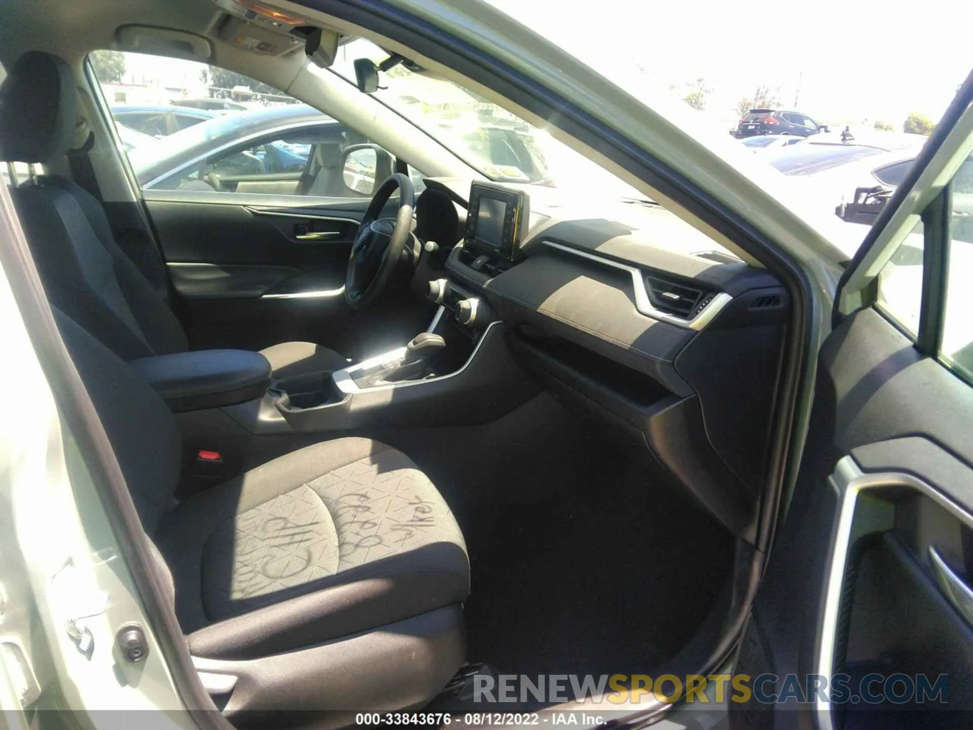 5 fotografías del automóvil dañado 2T3P1RFVXMW193021 TOYOTA RAV4 2021