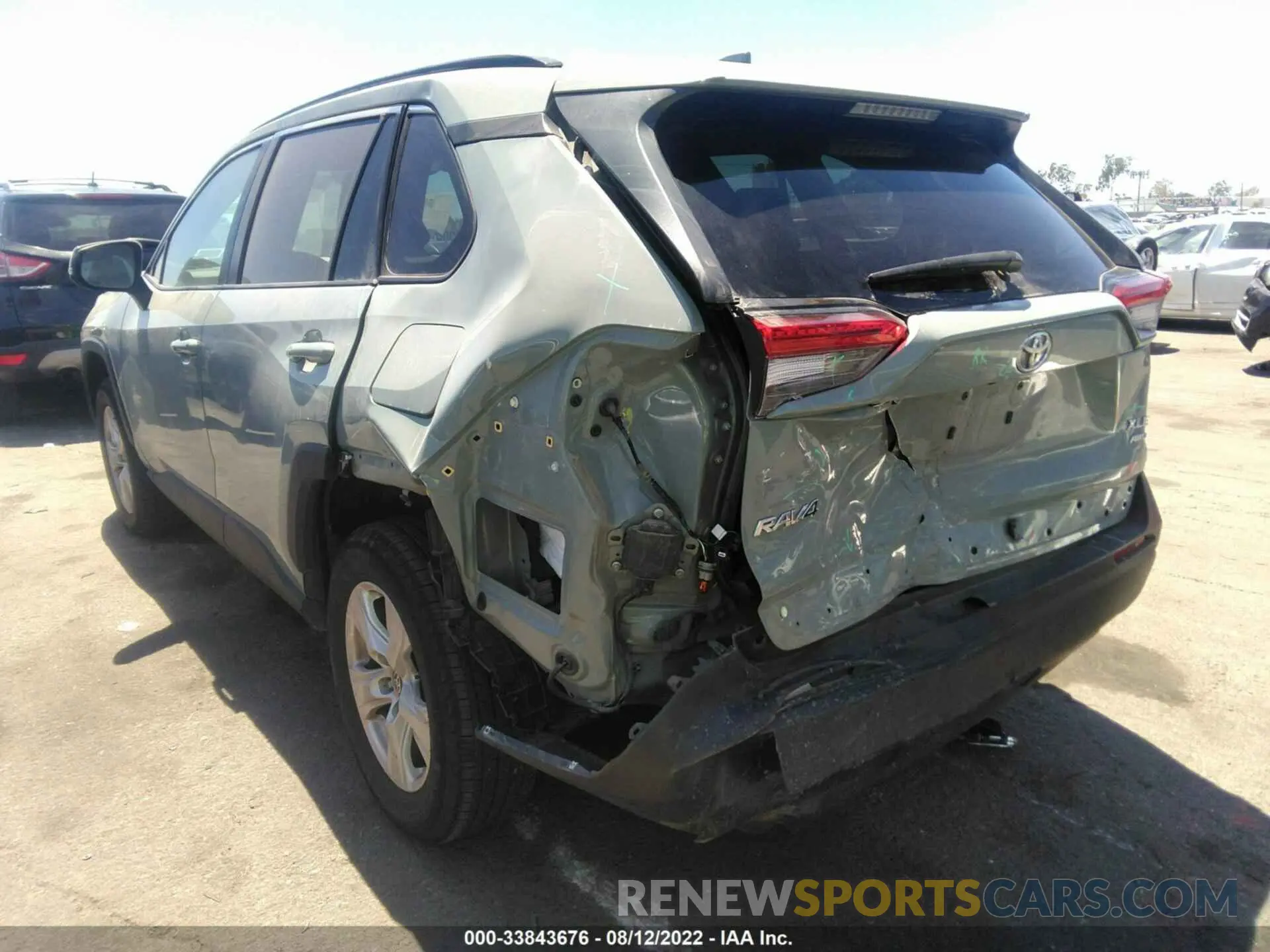 6 fotografías del automóvil dañado 2T3P1RFVXMW193021 TOYOTA RAV4 2021