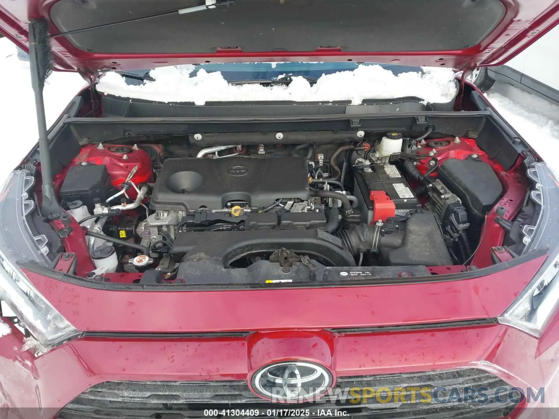 10 fotografías del automóvil dañado 2T3P1RFVXMW212201 TOYOTA RAV4 2021