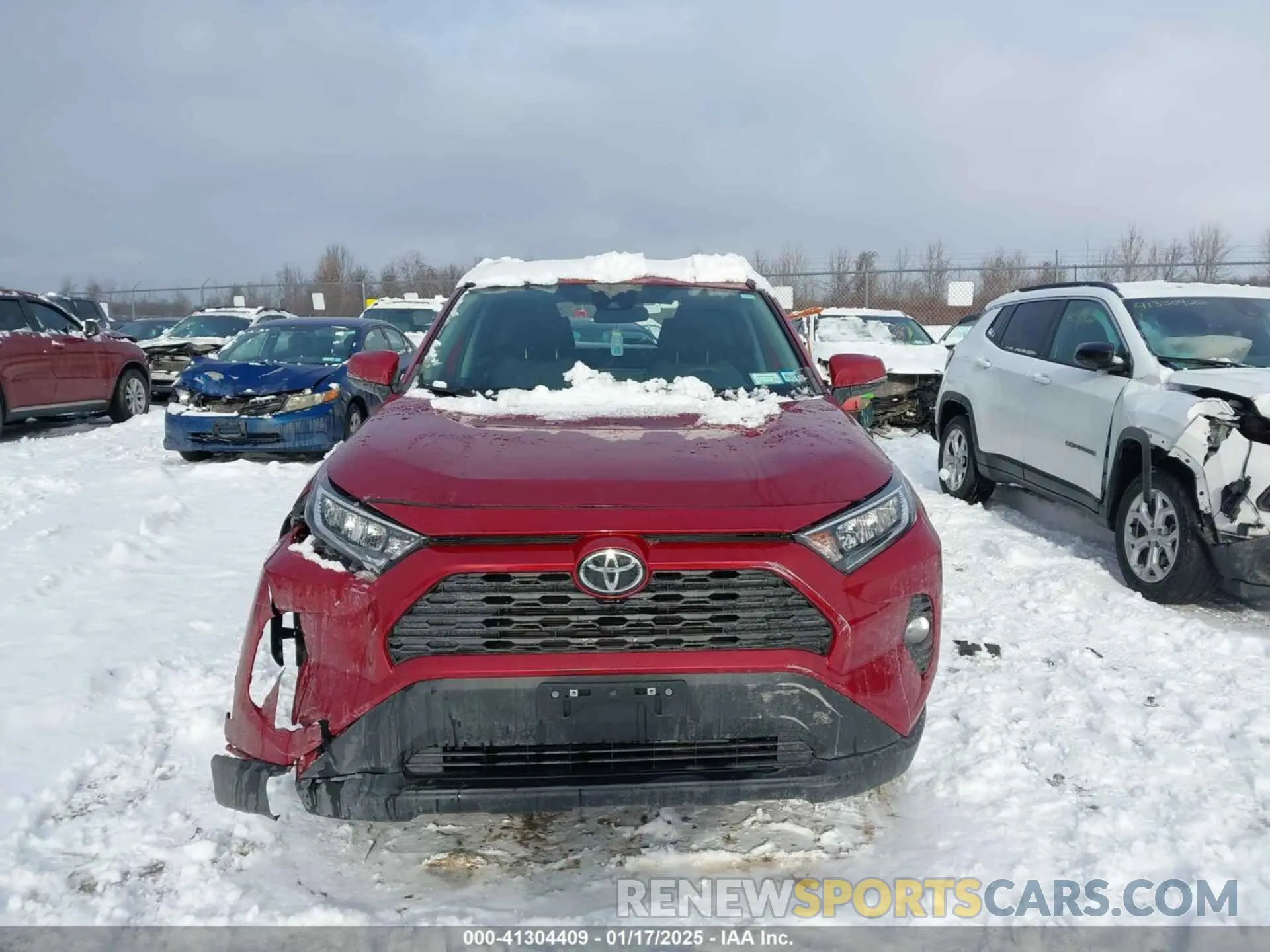 13 fotografías del automóvil dañado 2T3P1RFVXMW212201 TOYOTA RAV4 2021