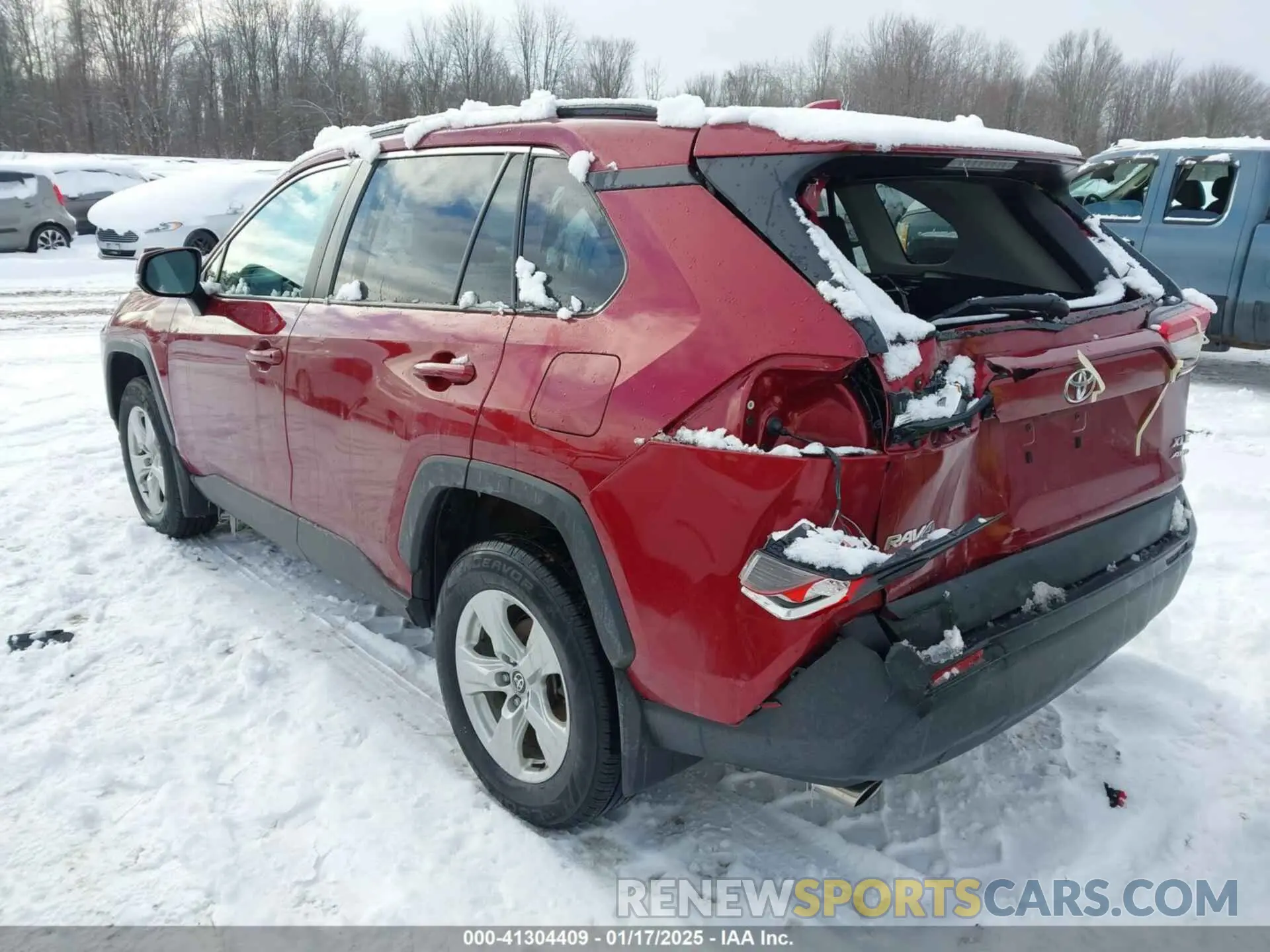 3 fotografías del automóvil dañado 2T3P1RFVXMW212201 TOYOTA RAV4 2021