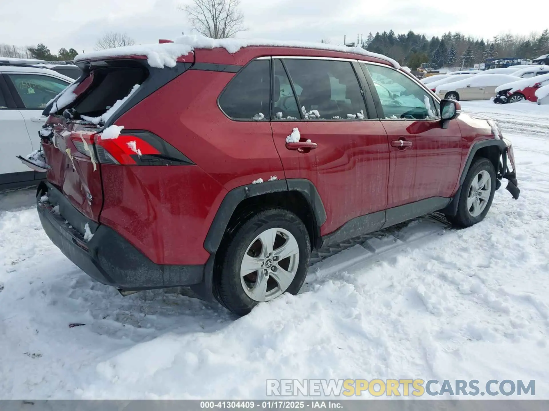 4 fotografías del automóvil dañado 2T3P1RFVXMW212201 TOYOTA RAV4 2021