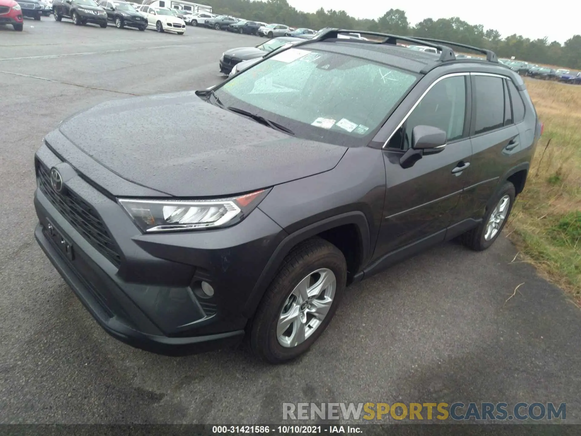 2 fotografías del automóvil dañado 2T3P1RFVXMW219147 TOYOTA RAV4 2021