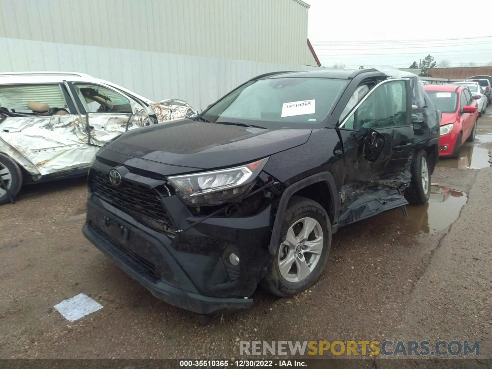 2 fotografías del automóvil dañado 2T3P1RFVXMW221657 TOYOTA RAV4 2021