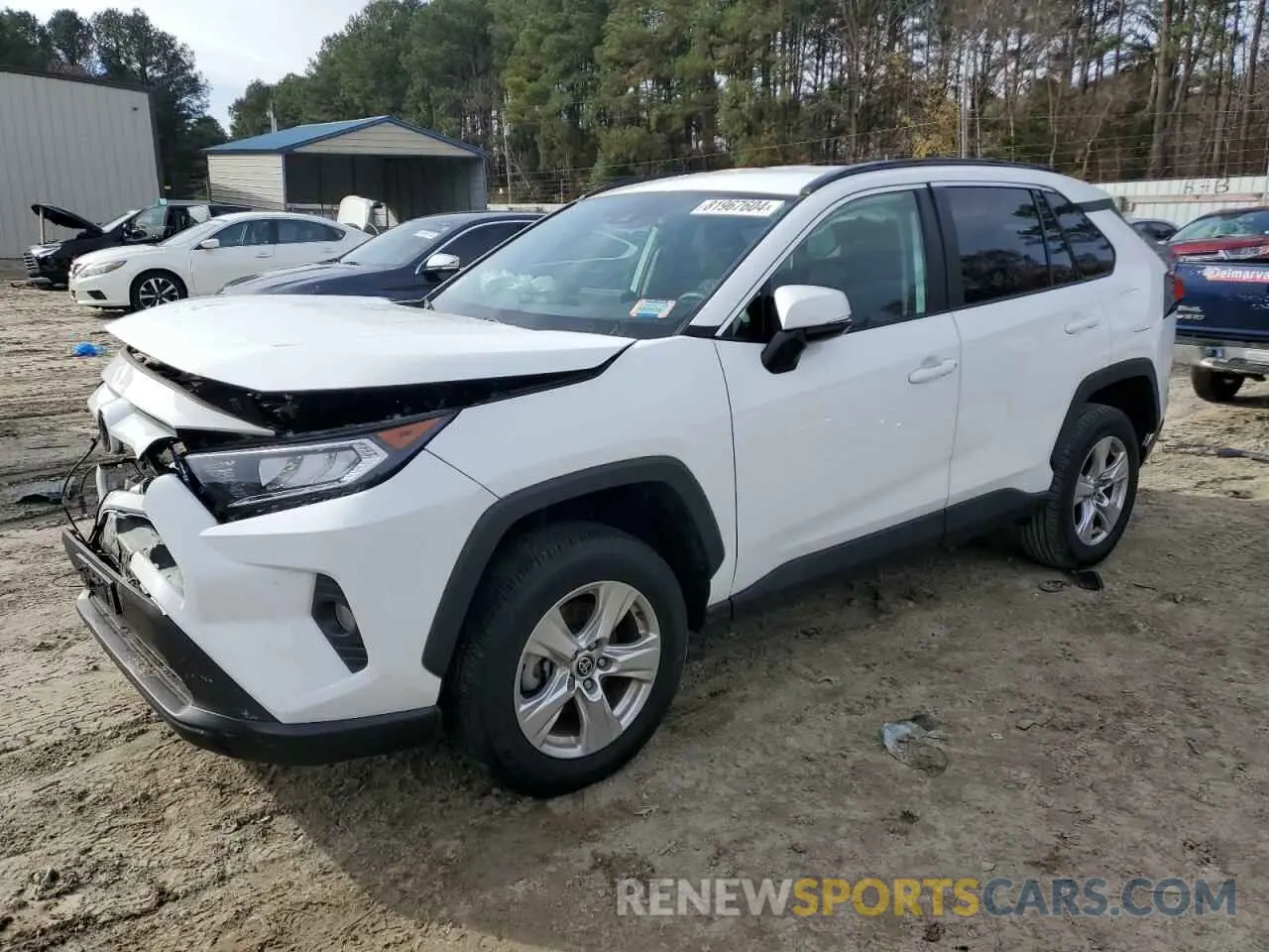 1 fotografías del automóvil dañado 2T3P1RFVXMW236580 TOYOTA RAV4 2021