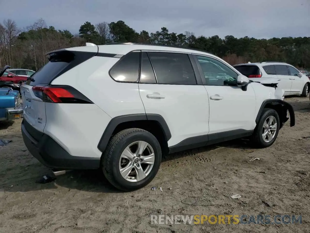 3 fotografías del automóvil dañado 2T3P1RFVXMW236580 TOYOTA RAV4 2021