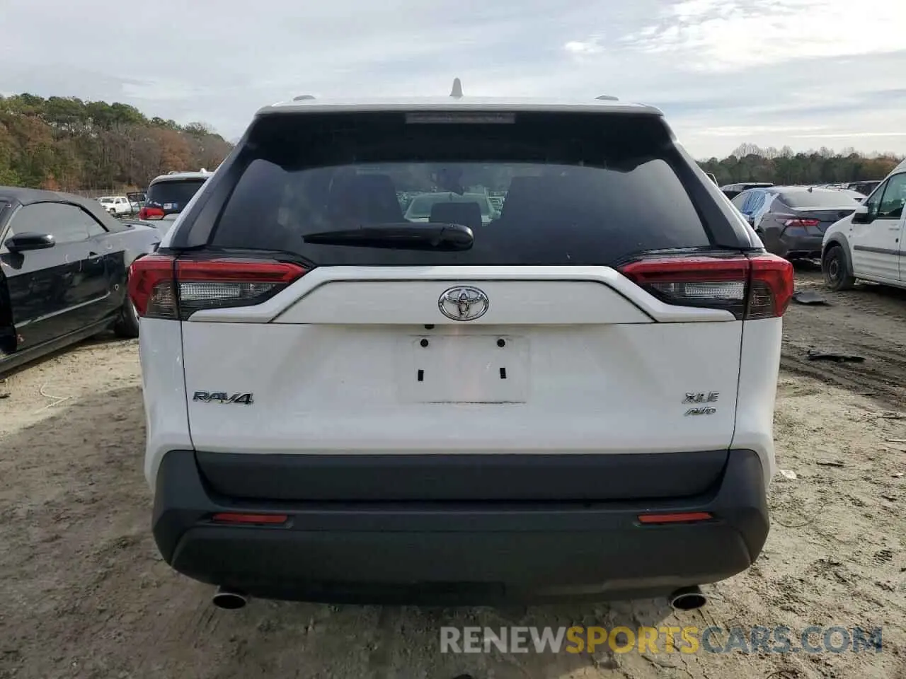 6 fotografías del automóvil dañado 2T3P1RFVXMW236580 TOYOTA RAV4 2021