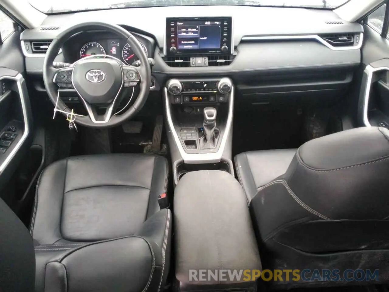 8 fotografías del automóvil dañado 2T3R1RFV1MC144364 TOYOTA RAV4 2021