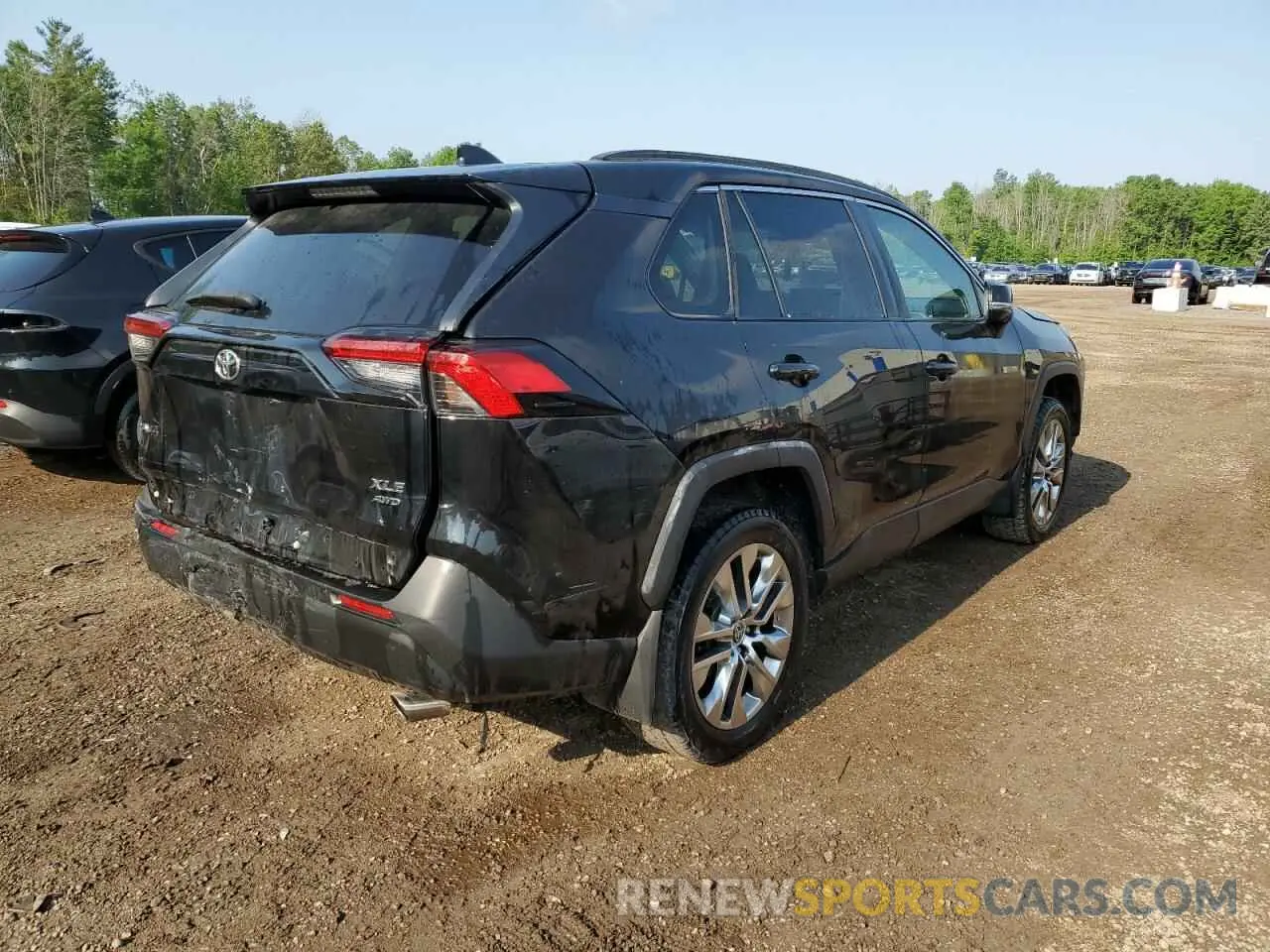 3 fotografías del automóvil dañado 2T3R1RFV7MC178552 TOYOTA RAV4 2021