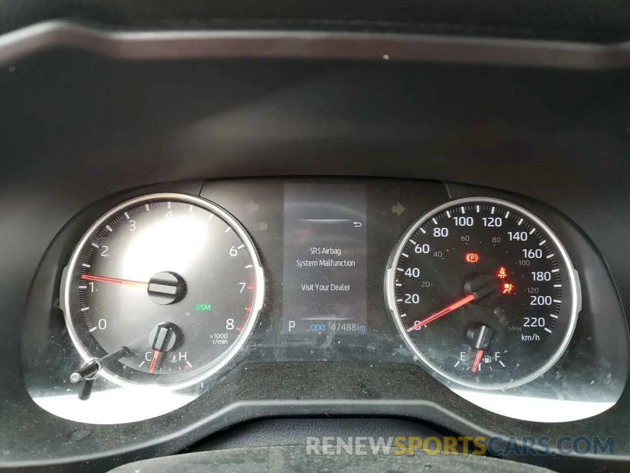 9 fotografías del automóvil dañado 2T3R1RFV7MC178552 TOYOTA RAV4 2021