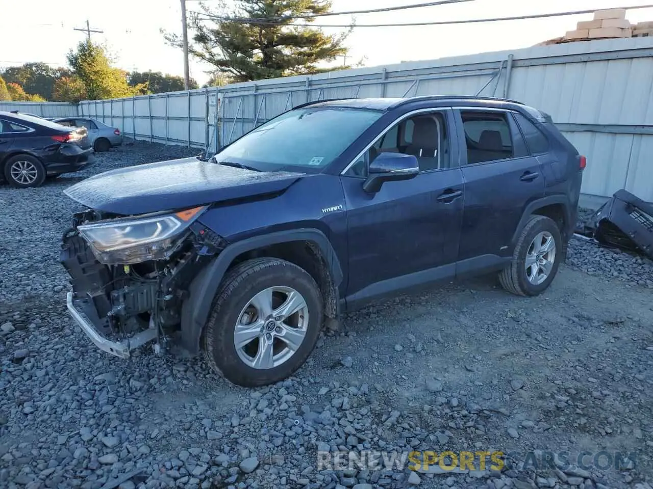 1 fotografías del automóvil dañado 2T3R6RFV0MW011238 TOYOTA RAV4 2021