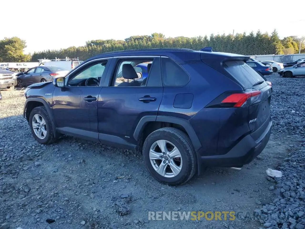 2 fotografías del automóvil dañado 2T3R6RFV0MW011238 TOYOTA RAV4 2021