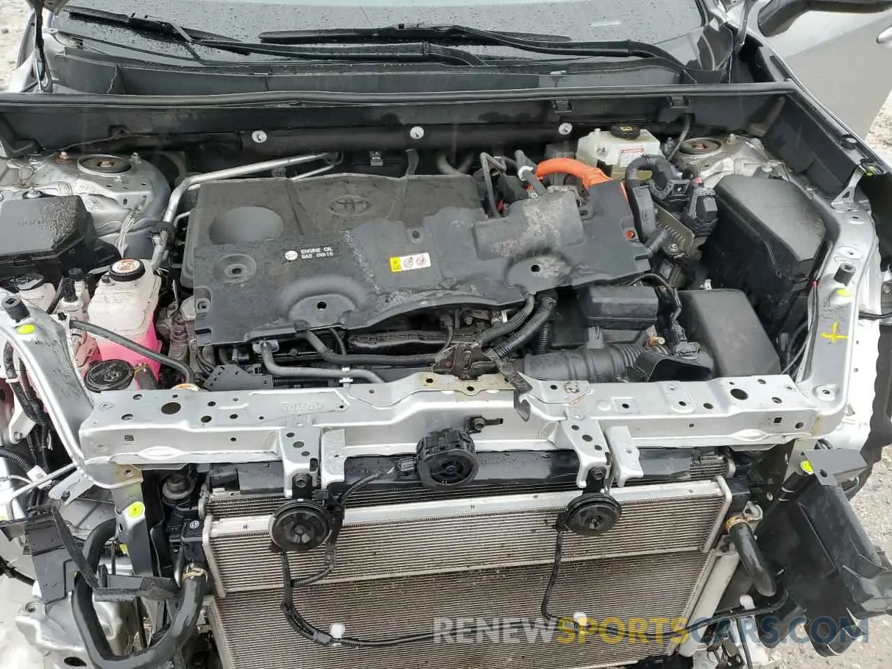12 fotografías del automóvil dañado 2T3R6RFV0MW012714 TOYOTA RAV4 2021