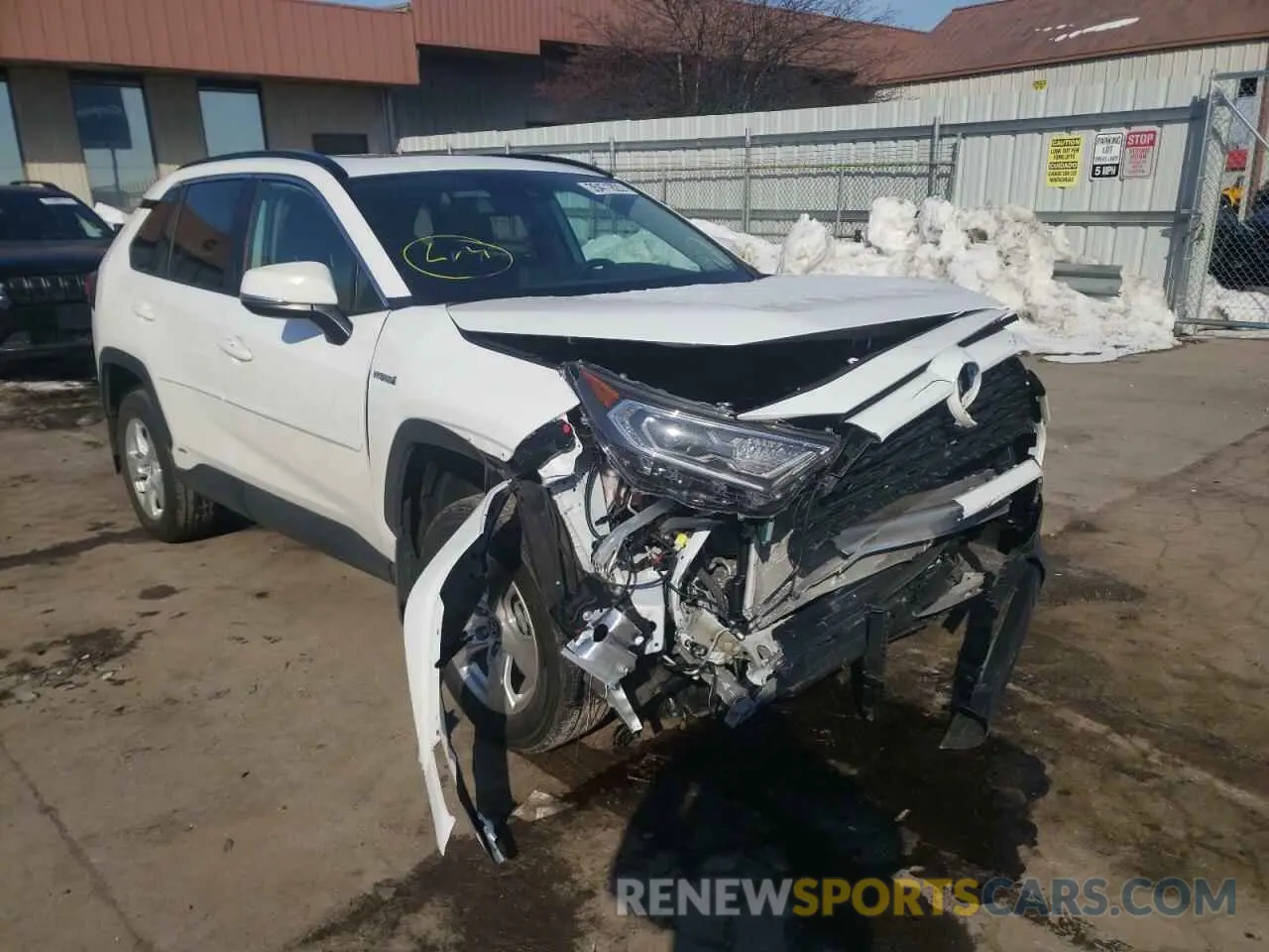 1 fotografías del automóvil dañado 2T3R6RFV1MW004721 TOYOTA RAV4 2021