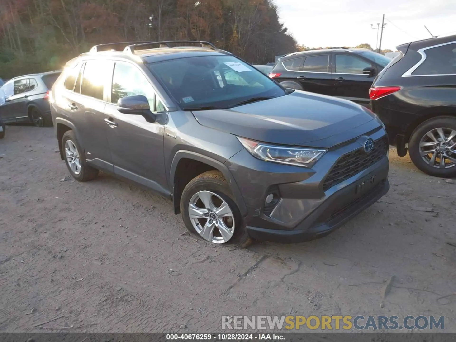1 fotografías del automóvil dañado 2T3R6RFV5MW006312 TOYOTA RAV4 2021