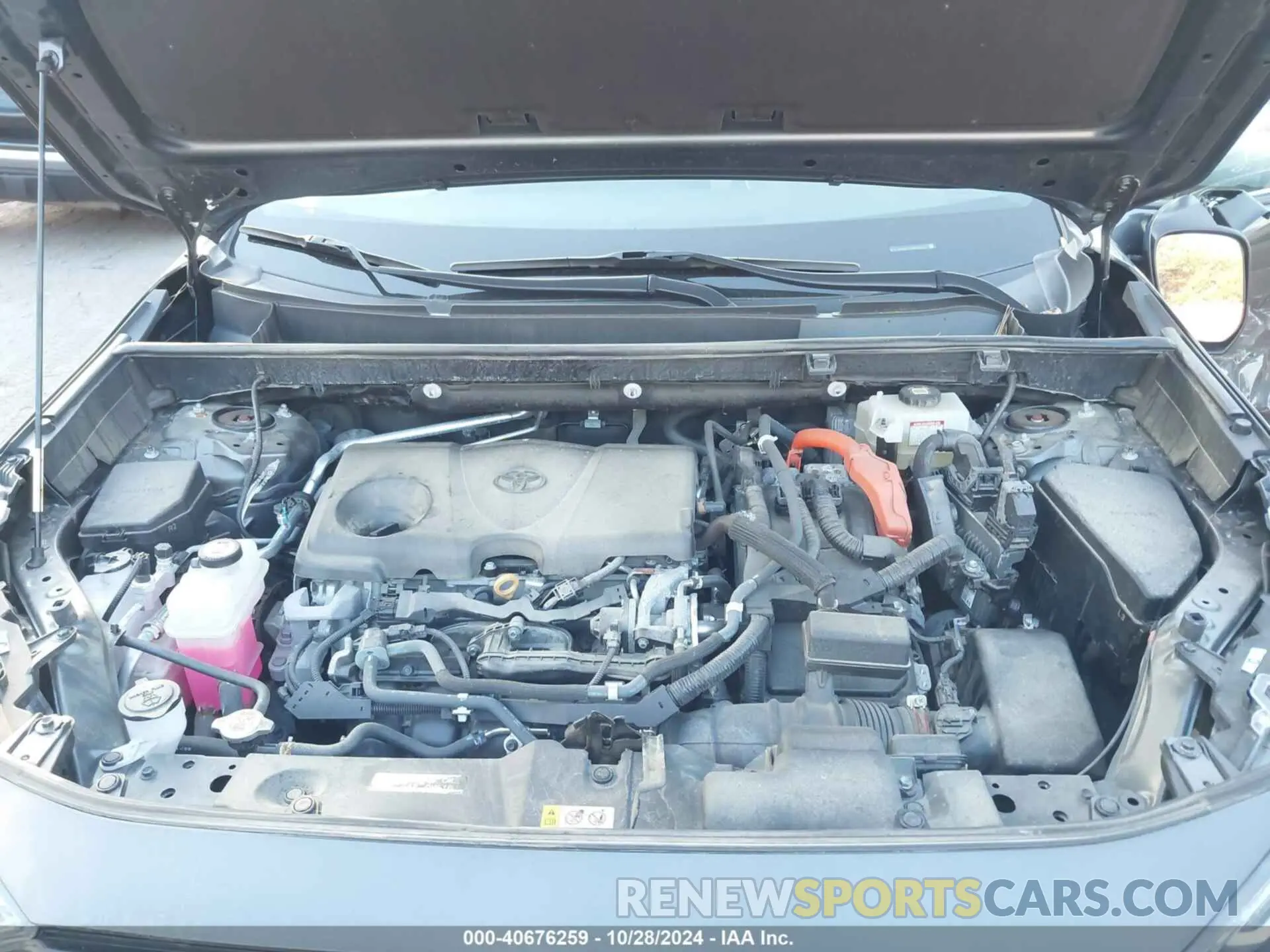 10 fotografías del automóvil dañado 2T3R6RFV5MW006312 TOYOTA RAV4 2021