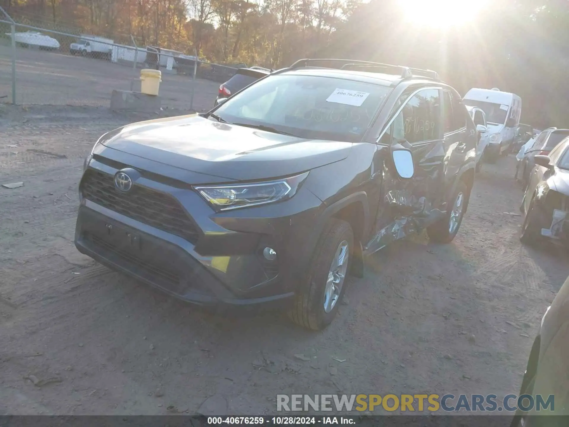 2 fotografías del automóvil dañado 2T3R6RFV5MW006312 TOYOTA RAV4 2021
