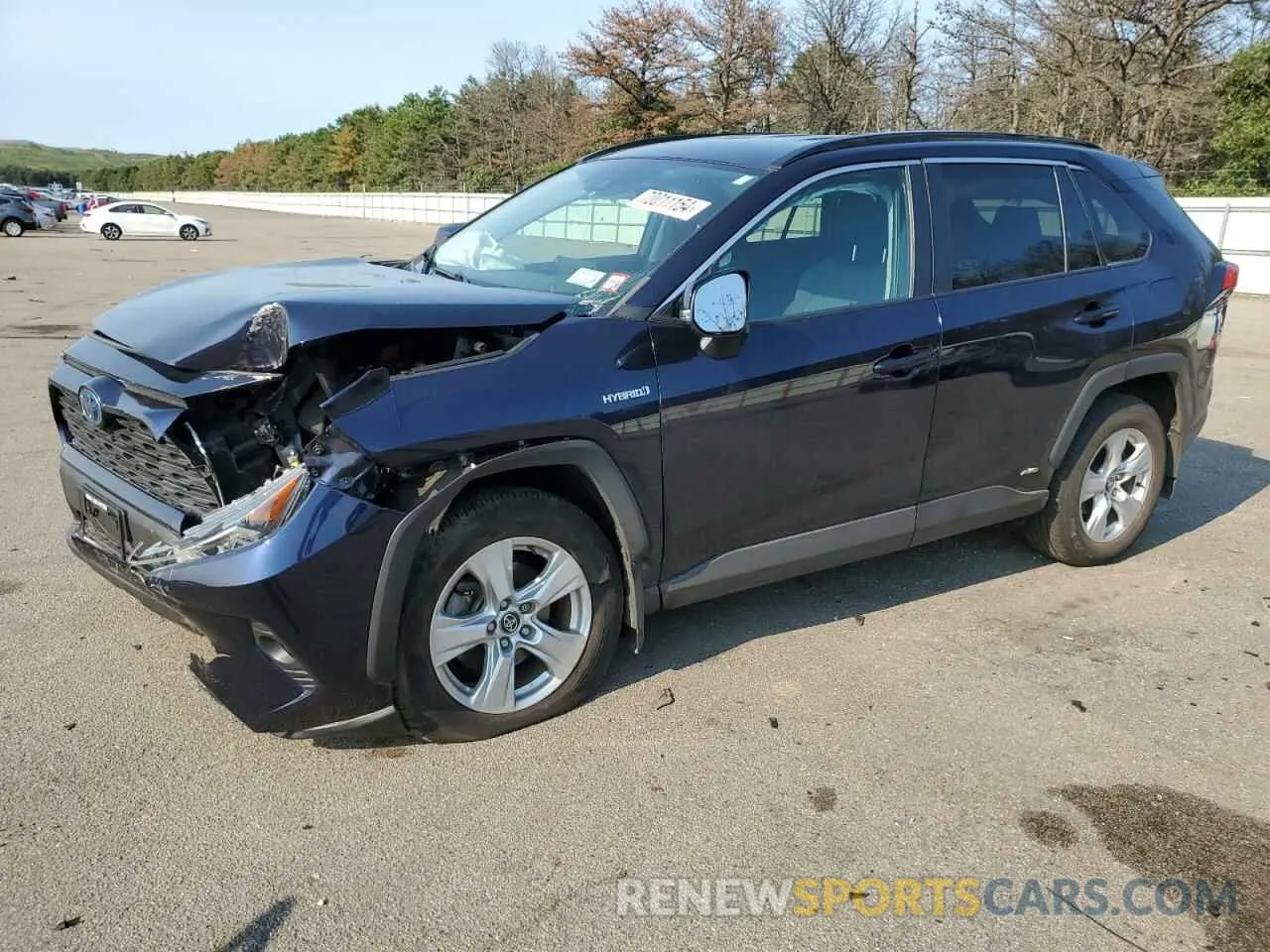 1 fotografías del automóvil dañado 2T3R6RFV5MW006553 TOYOTA RAV4 2021