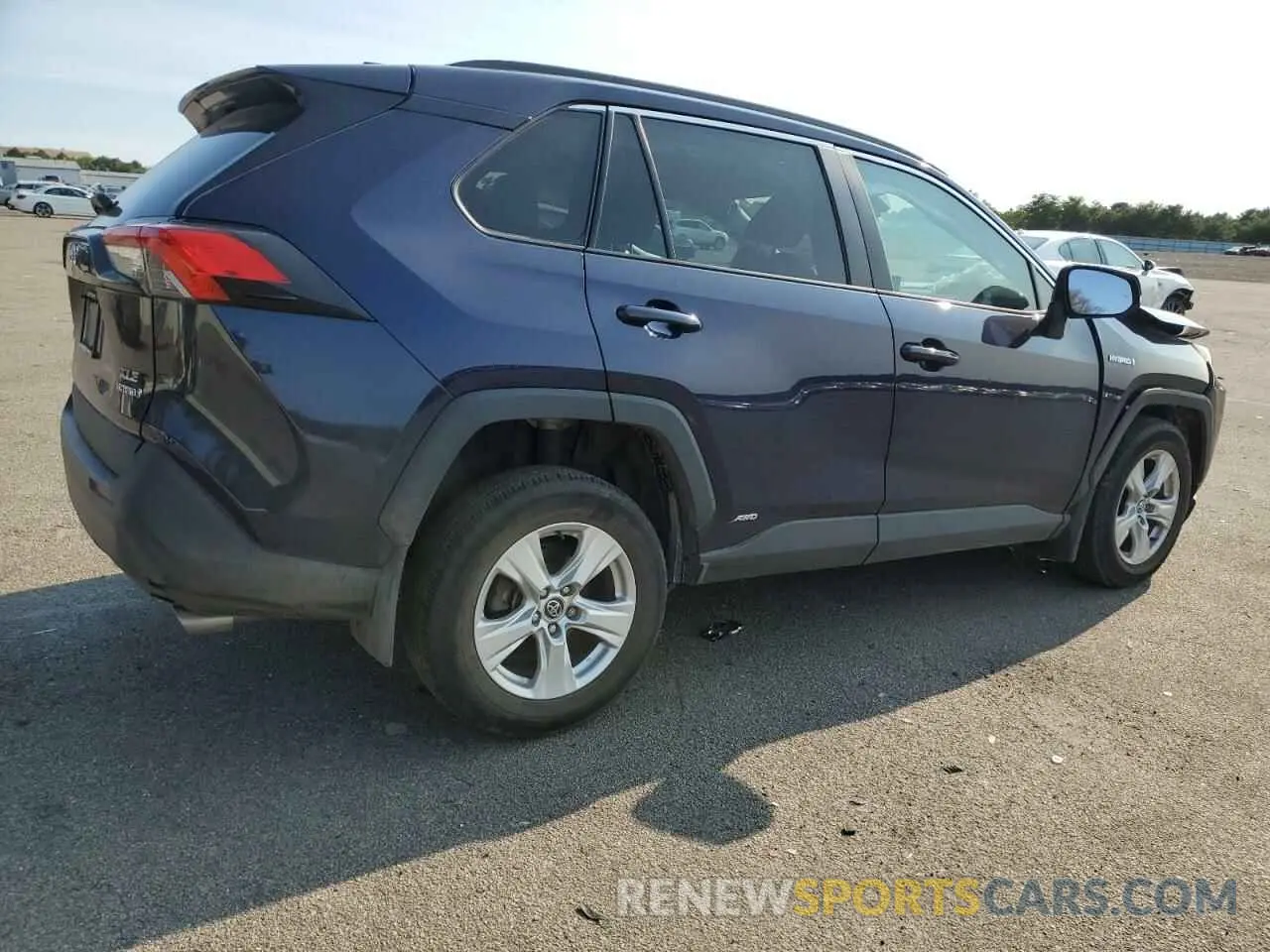 3 fotografías del automóvil dañado 2T3R6RFV5MW006553 TOYOTA RAV4 2021