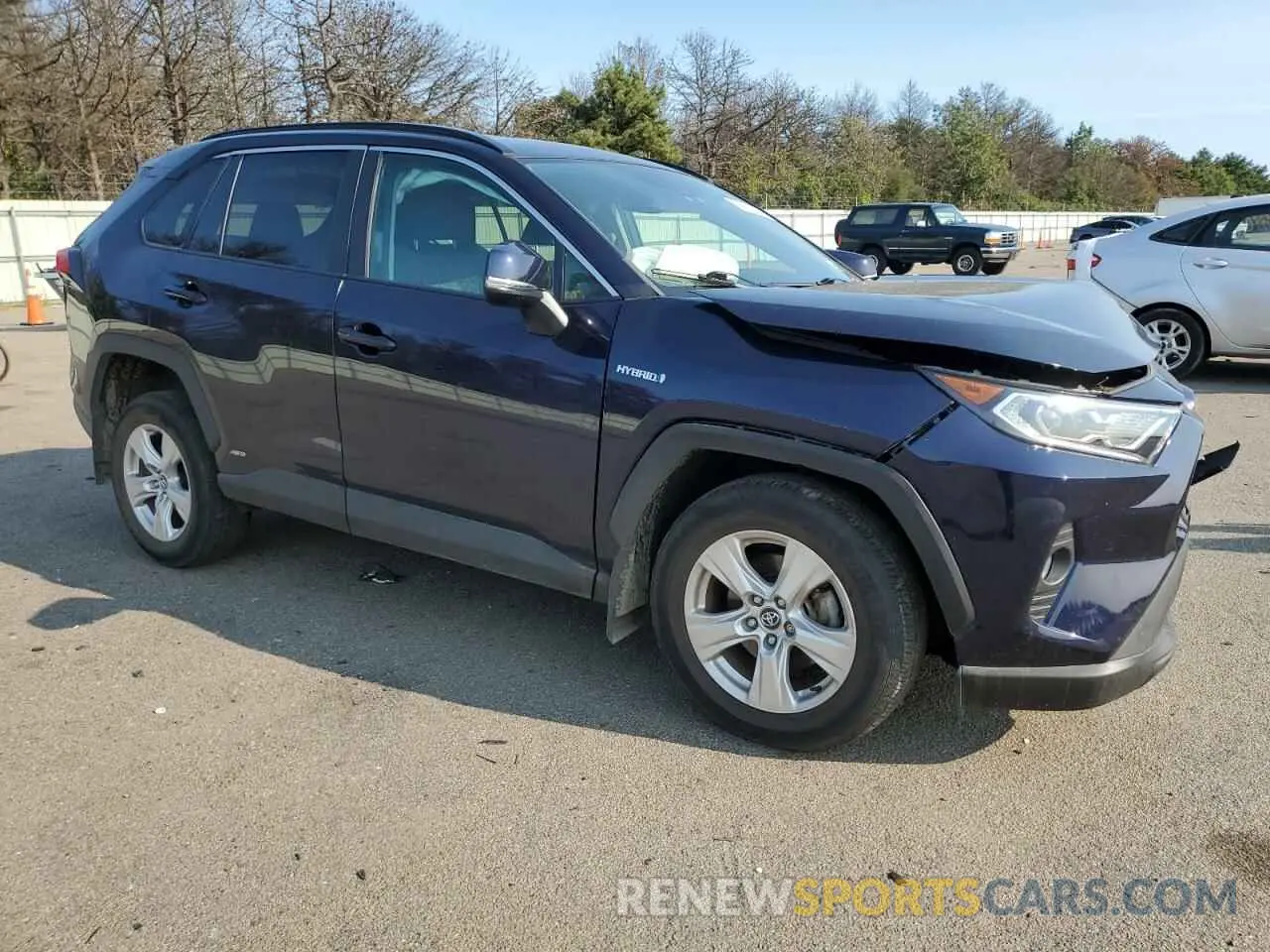 4 fotografías del automóvil dañado 2T3R6RFV5MW006553 TOYOTA RAV4 2021