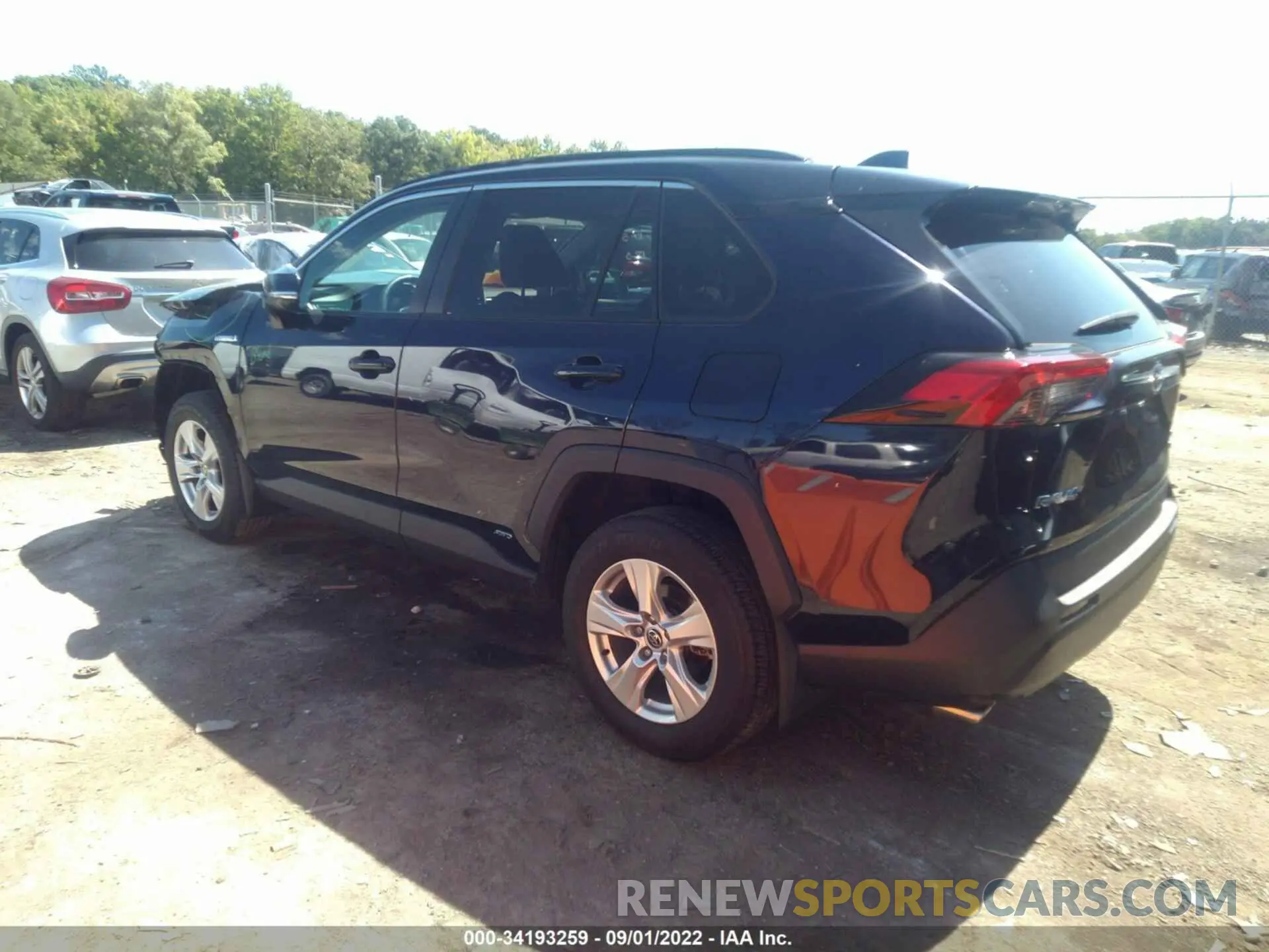 3 fotografías del automóvil dañado 2T3R6RFV7MW010166 TOYOTA RAV4 2021
