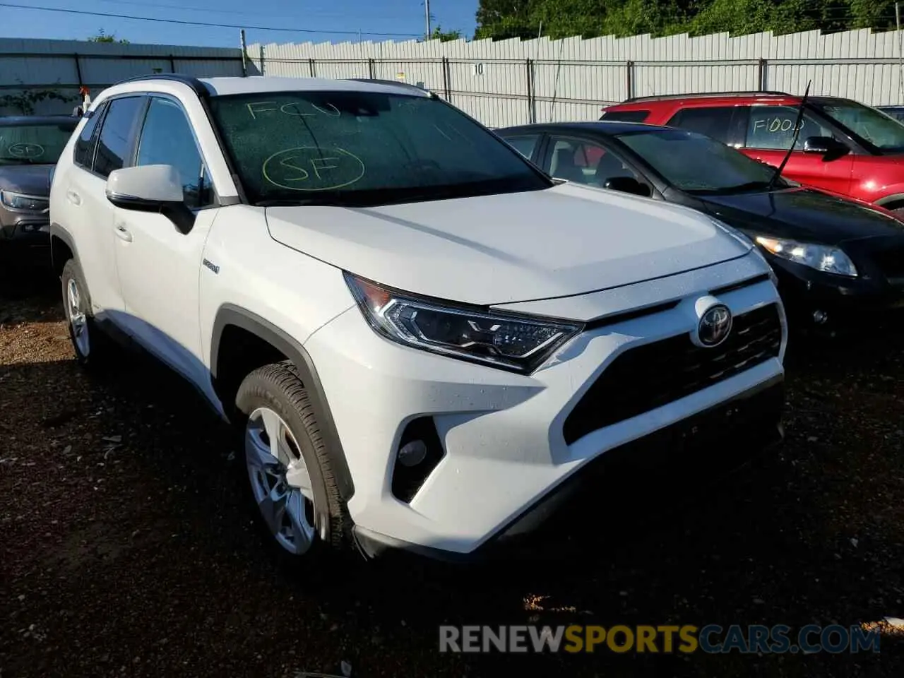 1 fotografías del automóvil dañado 2T3R6RFVXMW012574 TOYOTA RAV4 2021