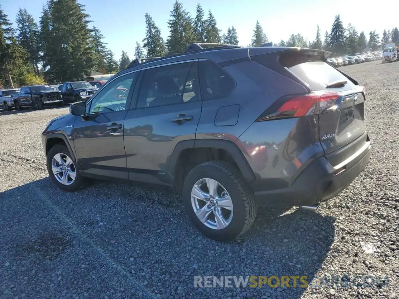 2 fotografías del automóvil dañado 2T3R6RFVXMW014602 TOYOTA RAV4 2021