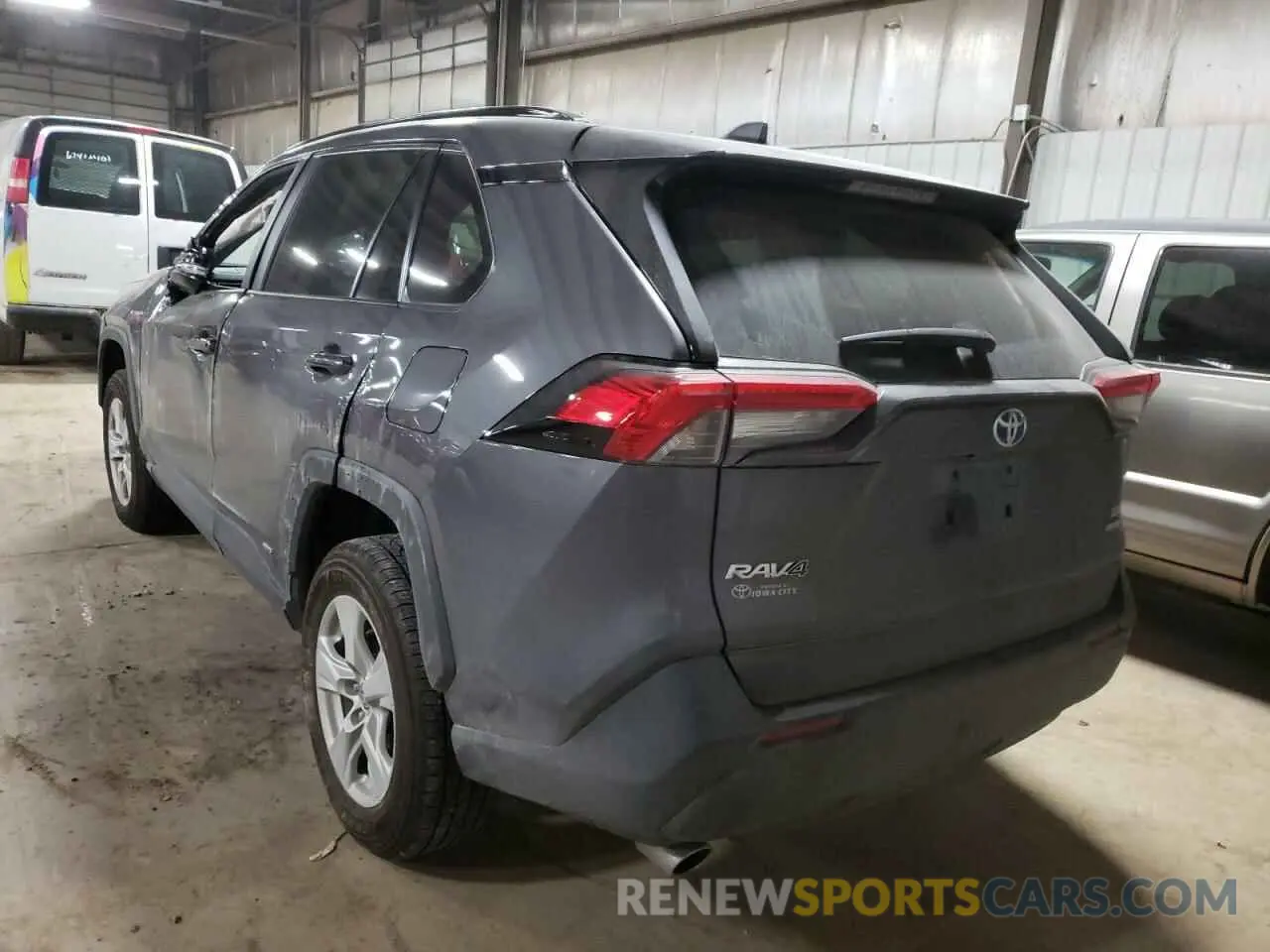 3 fotografías del automóvil dañado 2T3RWRFV1MW118492 TOYOTA RAV4 2021