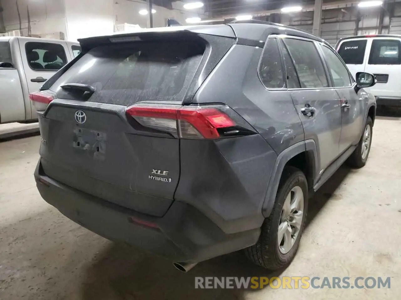 4 fotografías del automóvil dañado 2T3RWRFV1MW118492 TOYOTA RAV4 2021