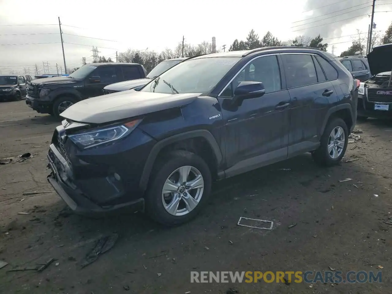 1 fotografías del automóvil dañado 2T3RWRFV3MW108921 TOYOTA RAV4 2021