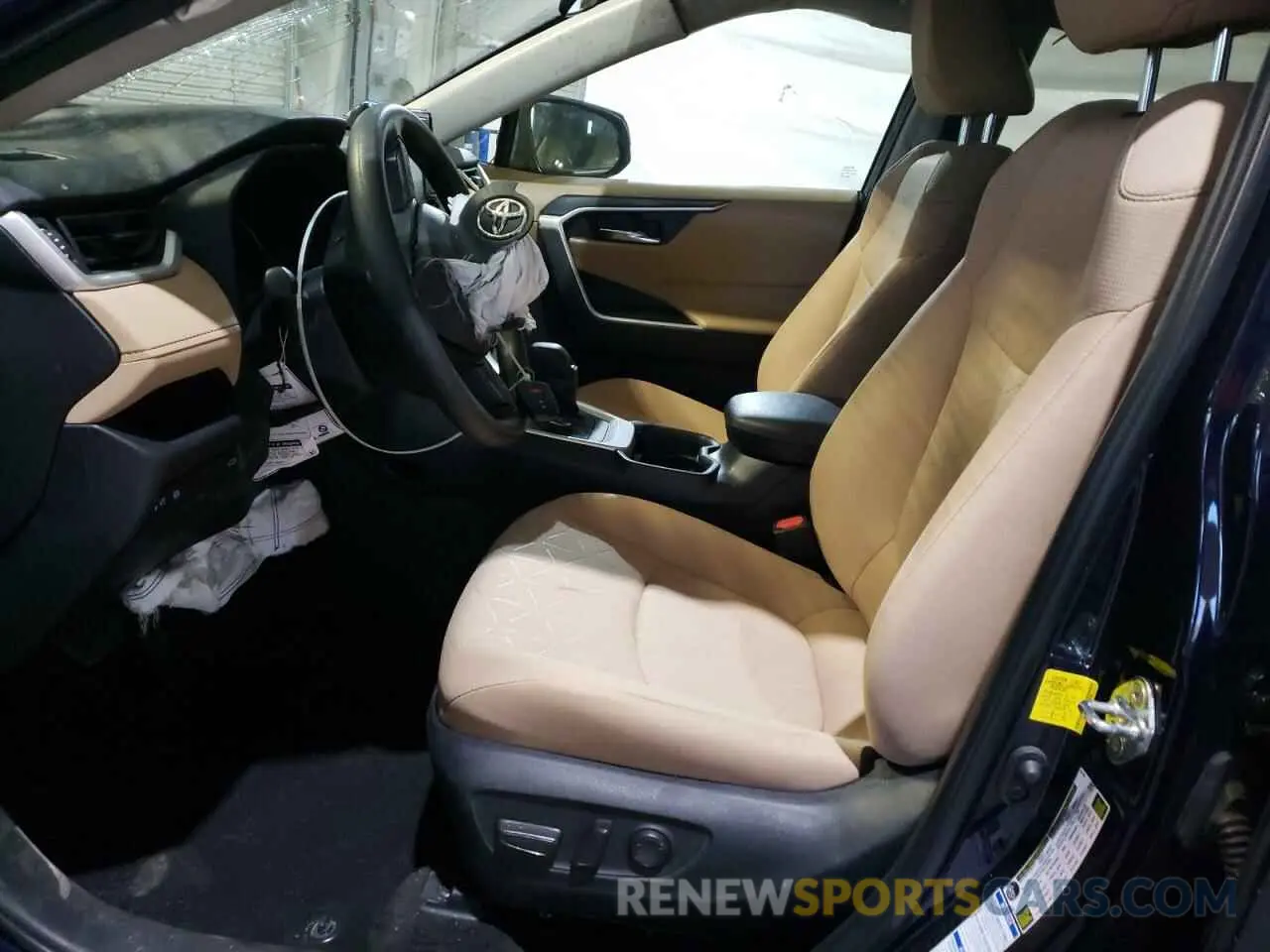 7 fotografías del automóvil dañado 2T3RWRFV3MW128649 TOYOTA RAV4 2021