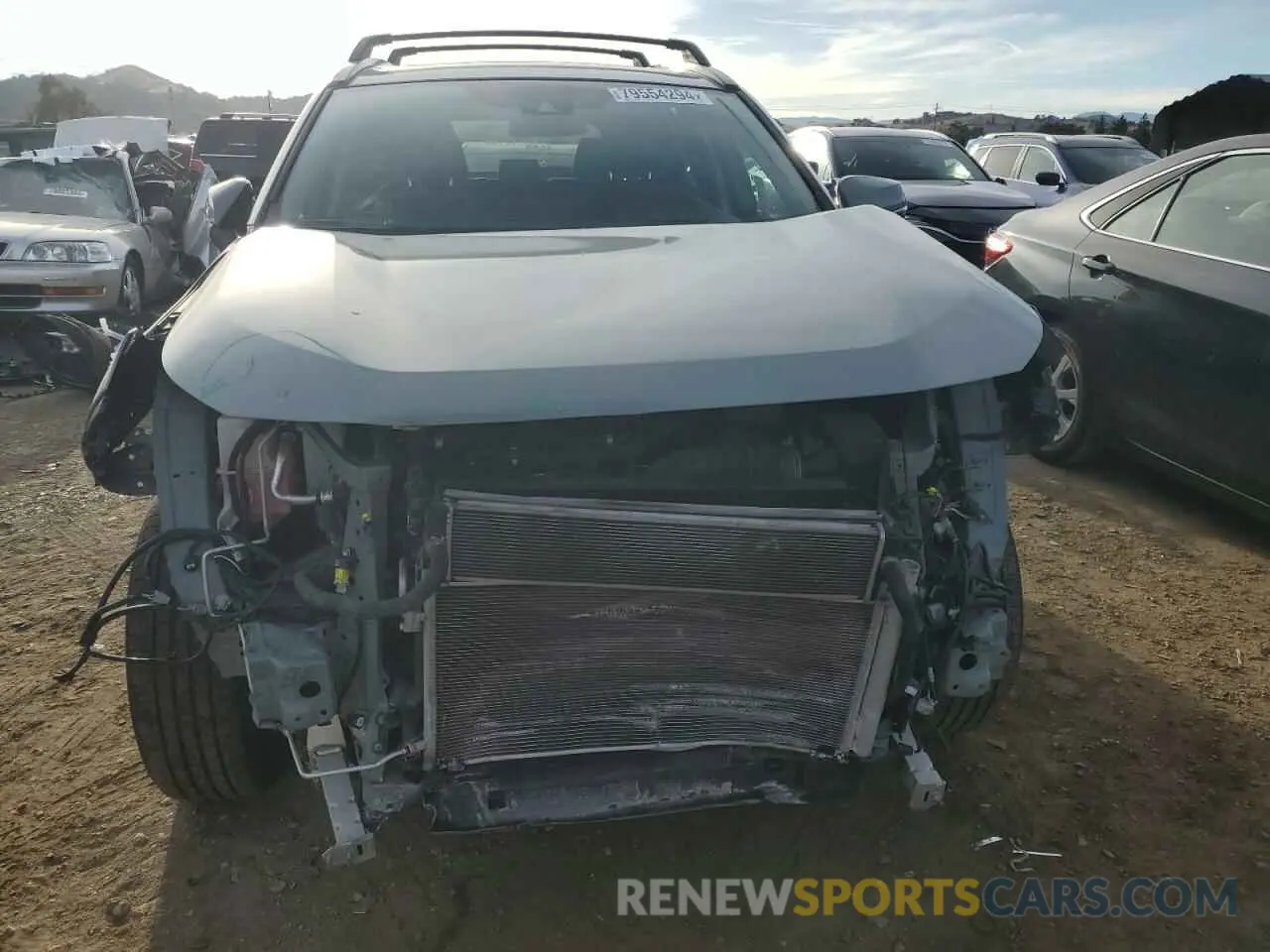 5 fotografías del automóvil dañado 2T3RWRFV4MW109141 TOYOTA RAV4 2021