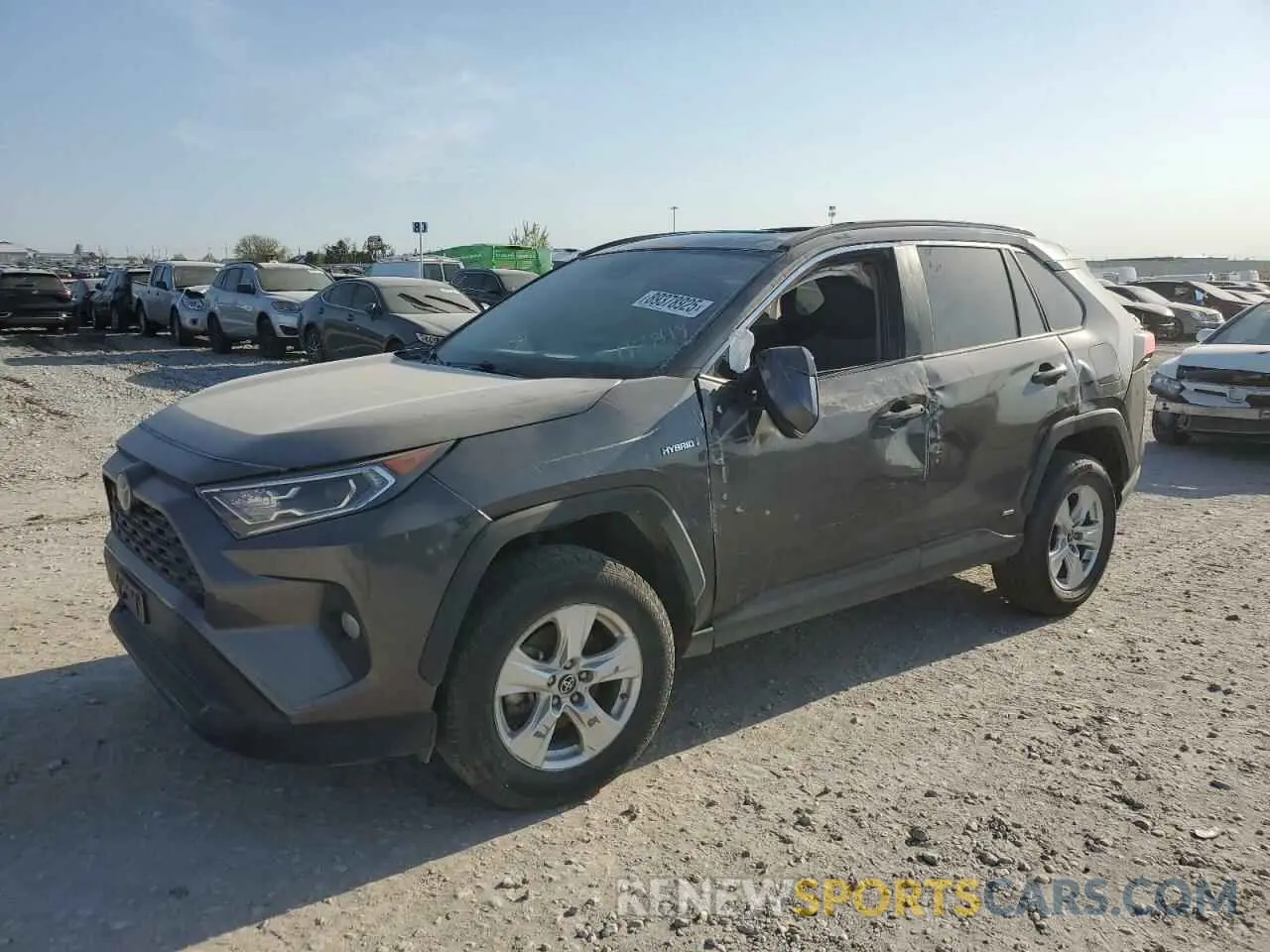 1 fotografías del automóvil dañado 2T3RWRFV5MW118849 TOYOTA RAV4 2021