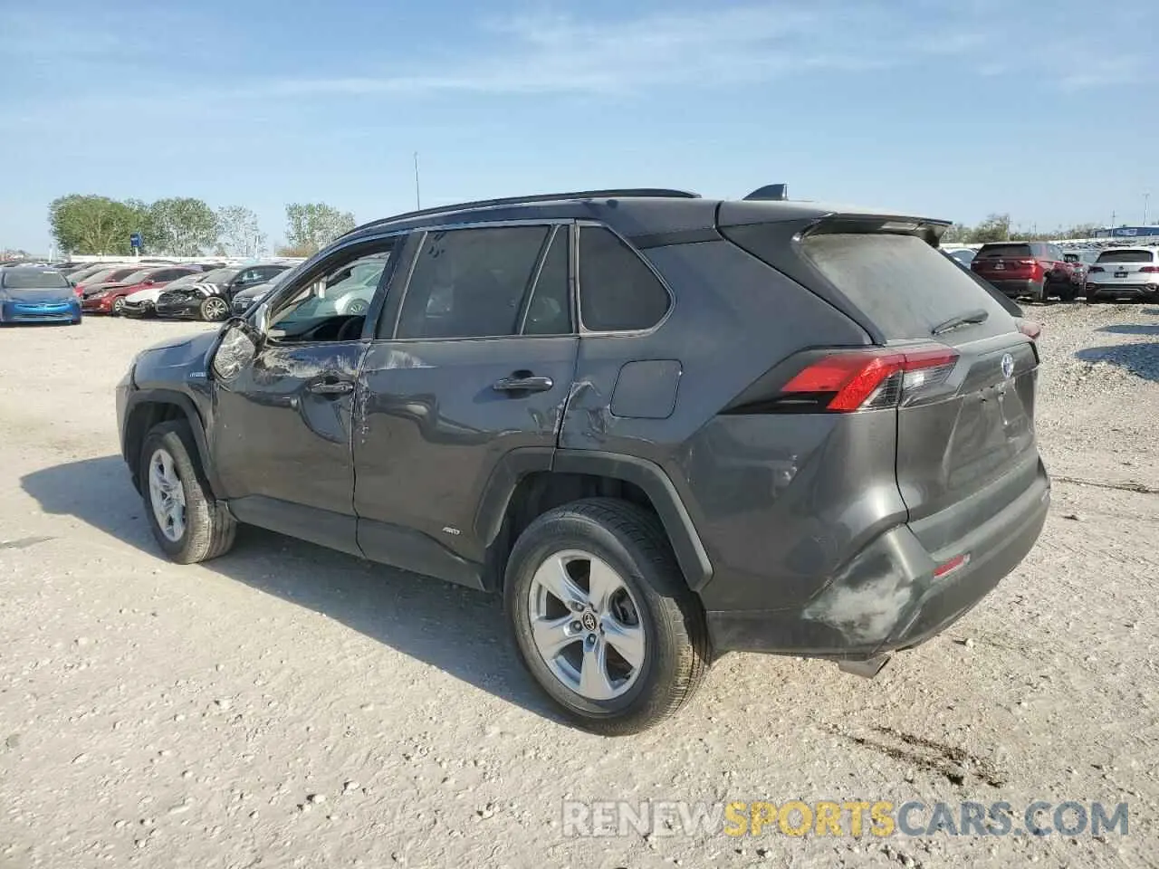2 fotografías del automóvil dañado 2T3RWRFV5MW118849 TOYOTA RAV4 2021