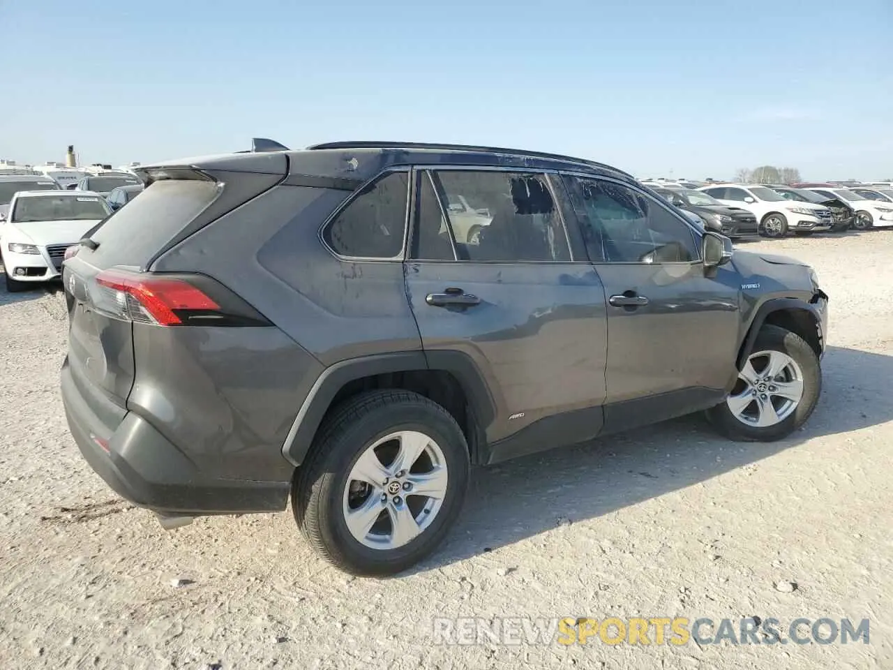 3 fotografías del automóvil dañado 2T3RWRFV5MW118849 TOYOTA RAV4 2021