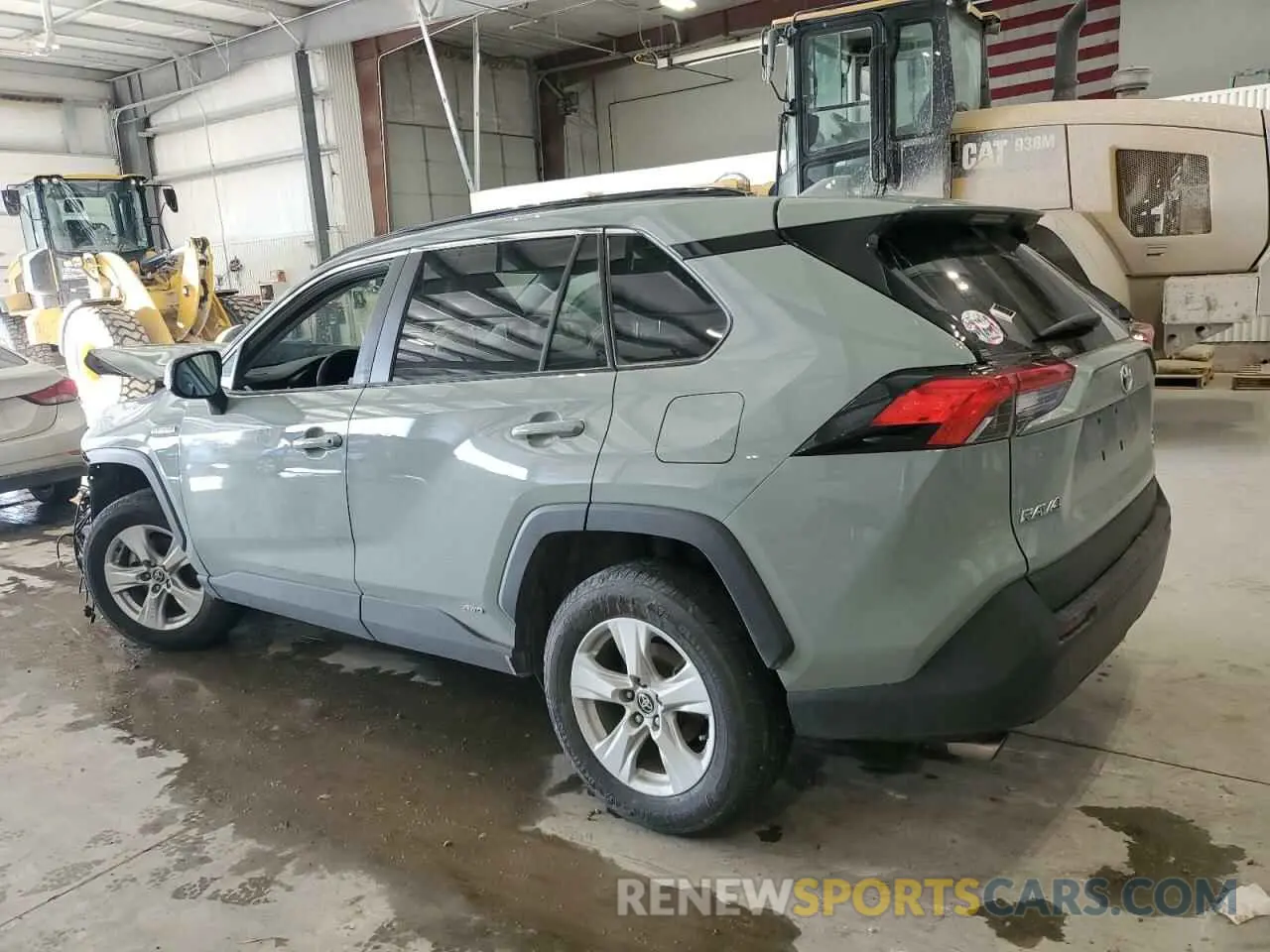 2 fotografías del automóvil dañado 2T3RWRFV7MW119842 TOYOTA RAV4 2021
