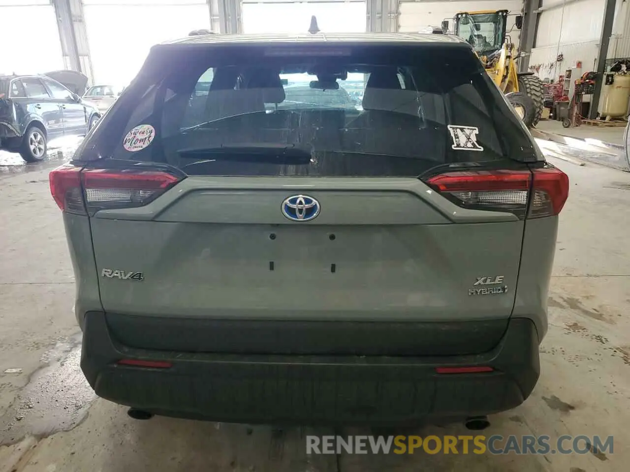 6 fotografías del automóvil dañado 2T3RWRFV7MW119842 TOYOTA RAV4 2021