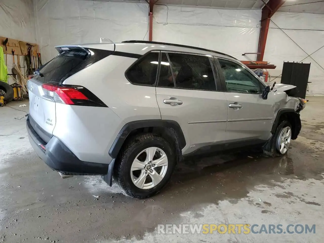 3 fotografías del automóvil dañado 2T3RWRFV9MW110074 TOYOTA RAV4 2021