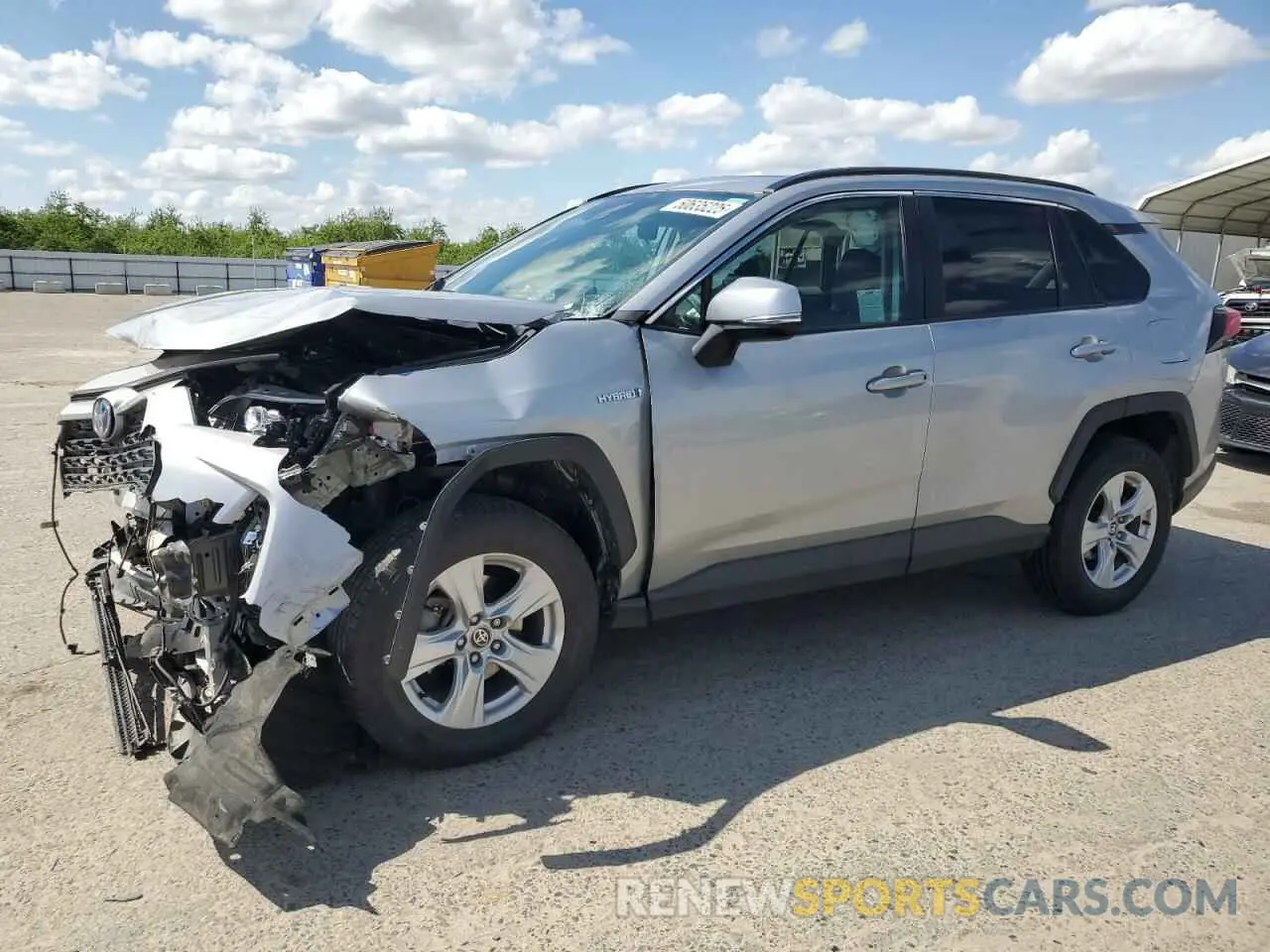 1 fotografías del automóvil dañado 2T3RWRFV9MW121785 TOYOTA RAV4 2021