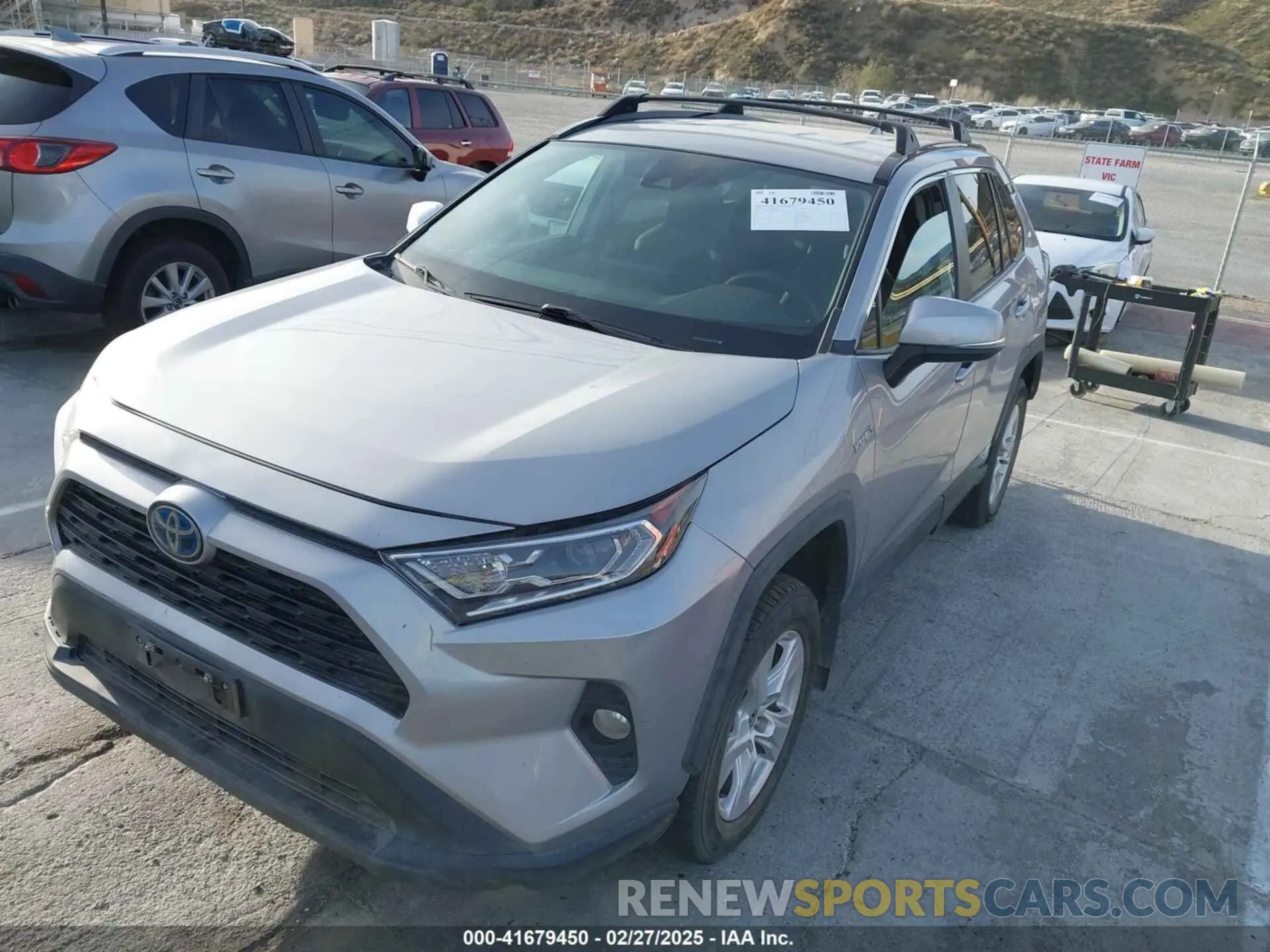 6 fotografías del automóvil dañado 2T3RWRFVXMW118877 TOYOTA RAV4 2021
