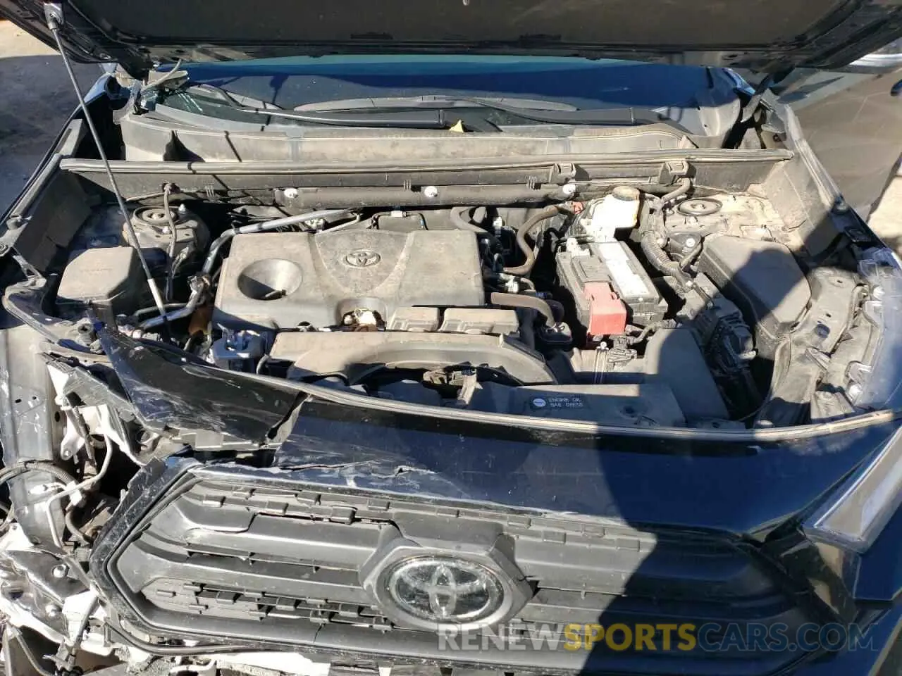 12 fotografías del automóvil dañado 2T3S1RFV1MW191815 TOYOTA RAV4 2021