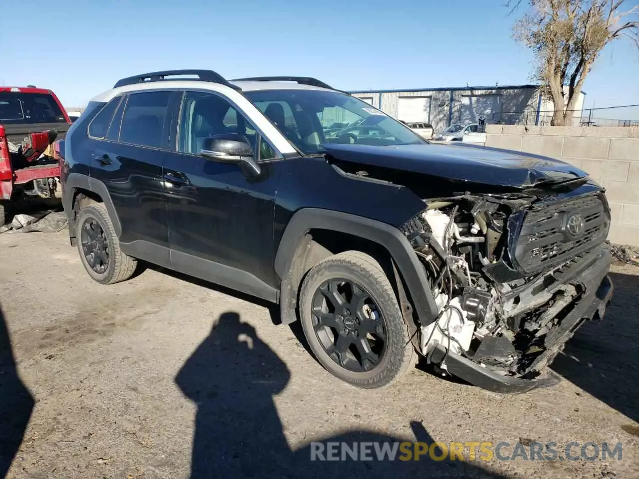 4 fotografías del automóvil dañado 2T3S1RFV1MW191815 TOYOTA RAV4 2021