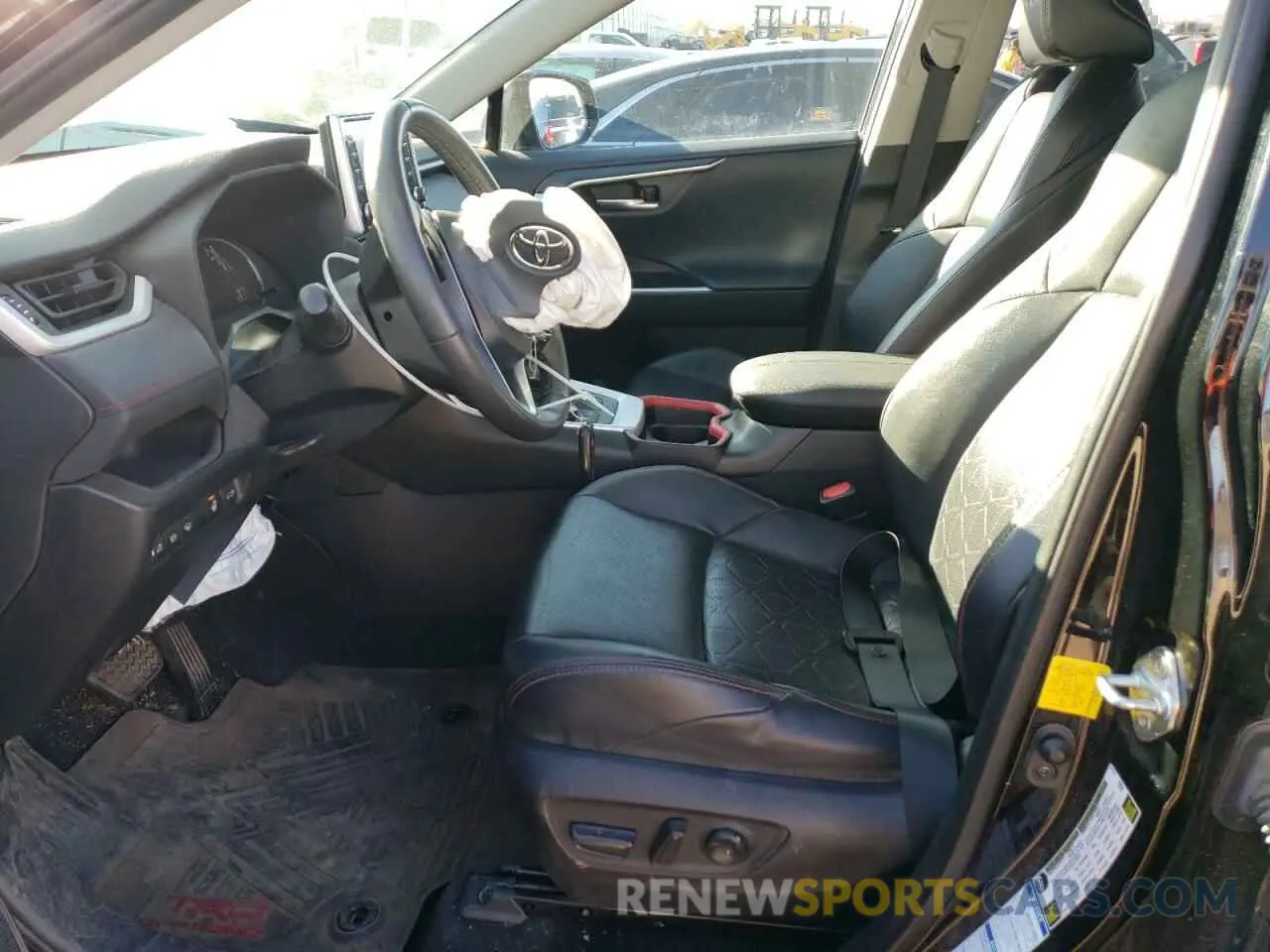7 fotografías del automóvil dañado 2T3S1RFV1MW191815 TOYOTA RAV4 2021