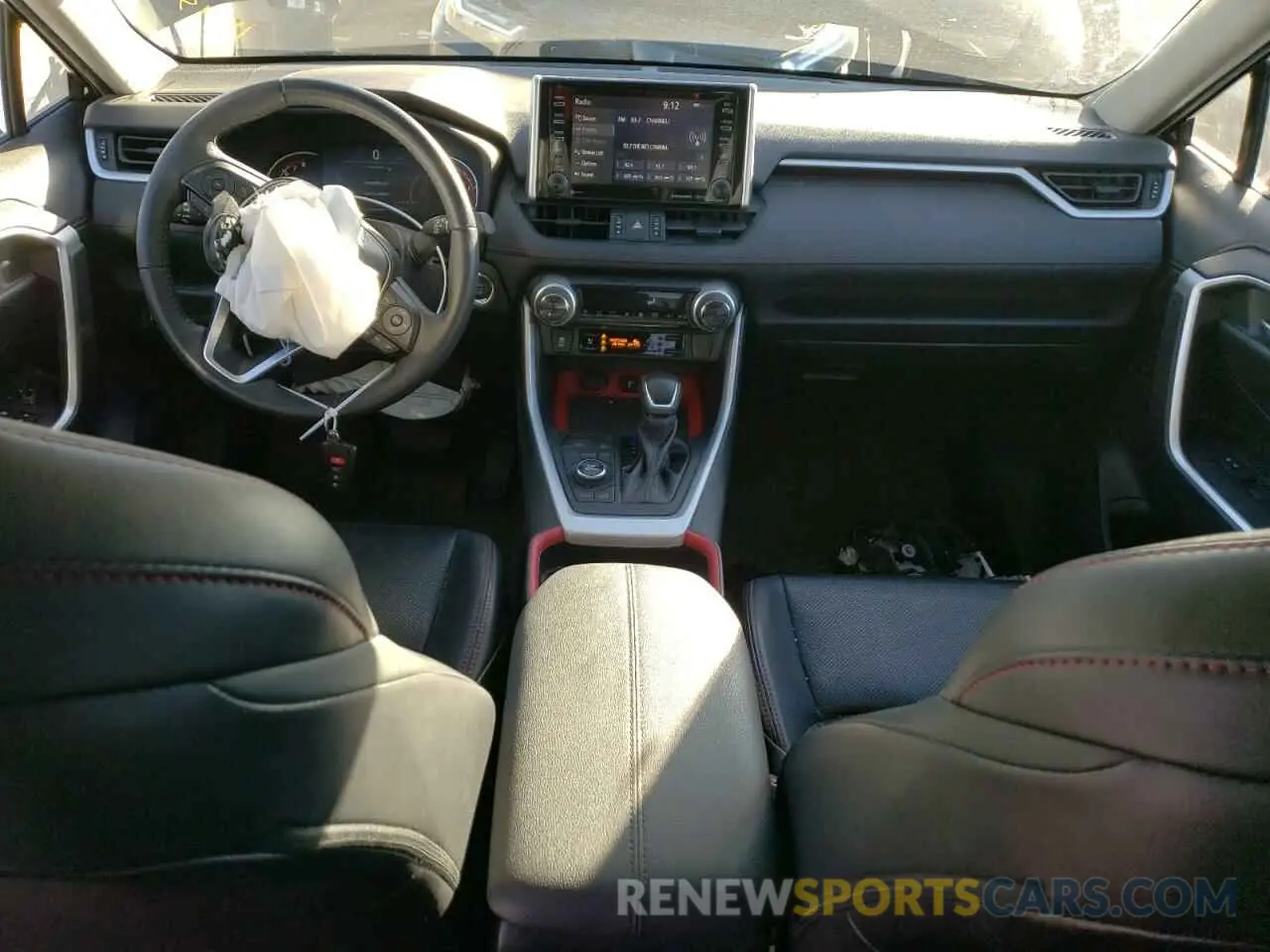 8 fotografías del automóvil dañado 2T3S1RFV1MW191815 TOYOTA RAV4 2021