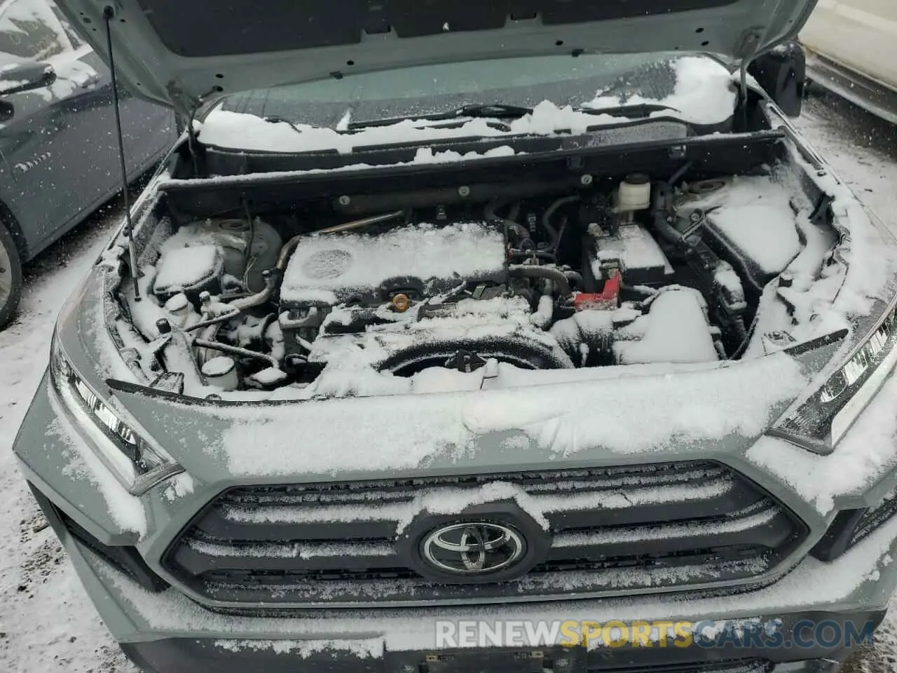 11 fotografías del automóvil dañado 2T3S1RFV2MW206919 TOYOTA RAV4 2021